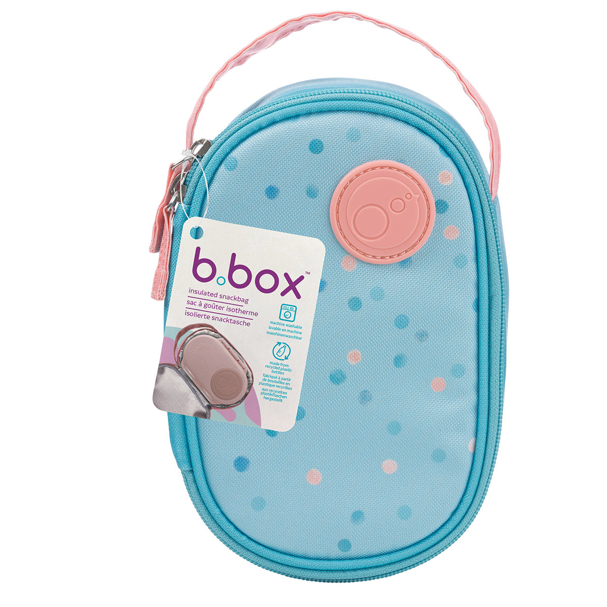 b.box Insulated Snack Bag Confetti