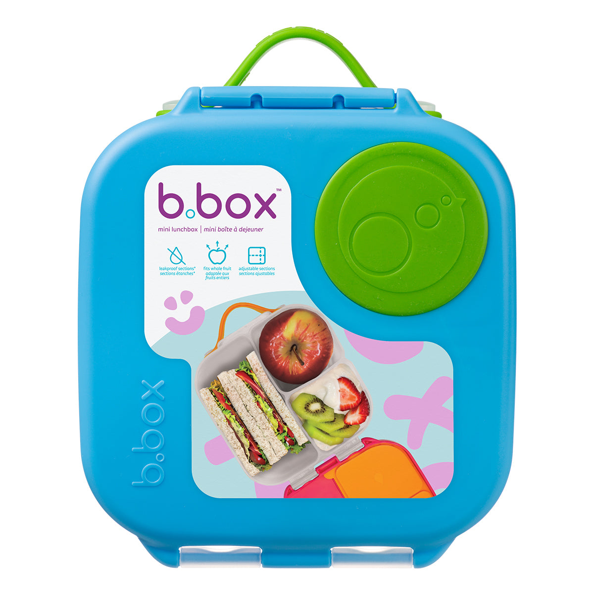 b.box Mini Lunchbox Ocean Breeze