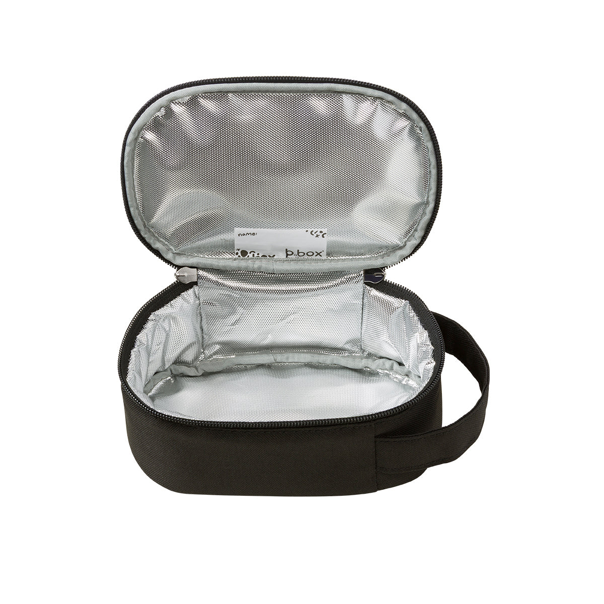 b.box Insulated Snack Bag Basic Black