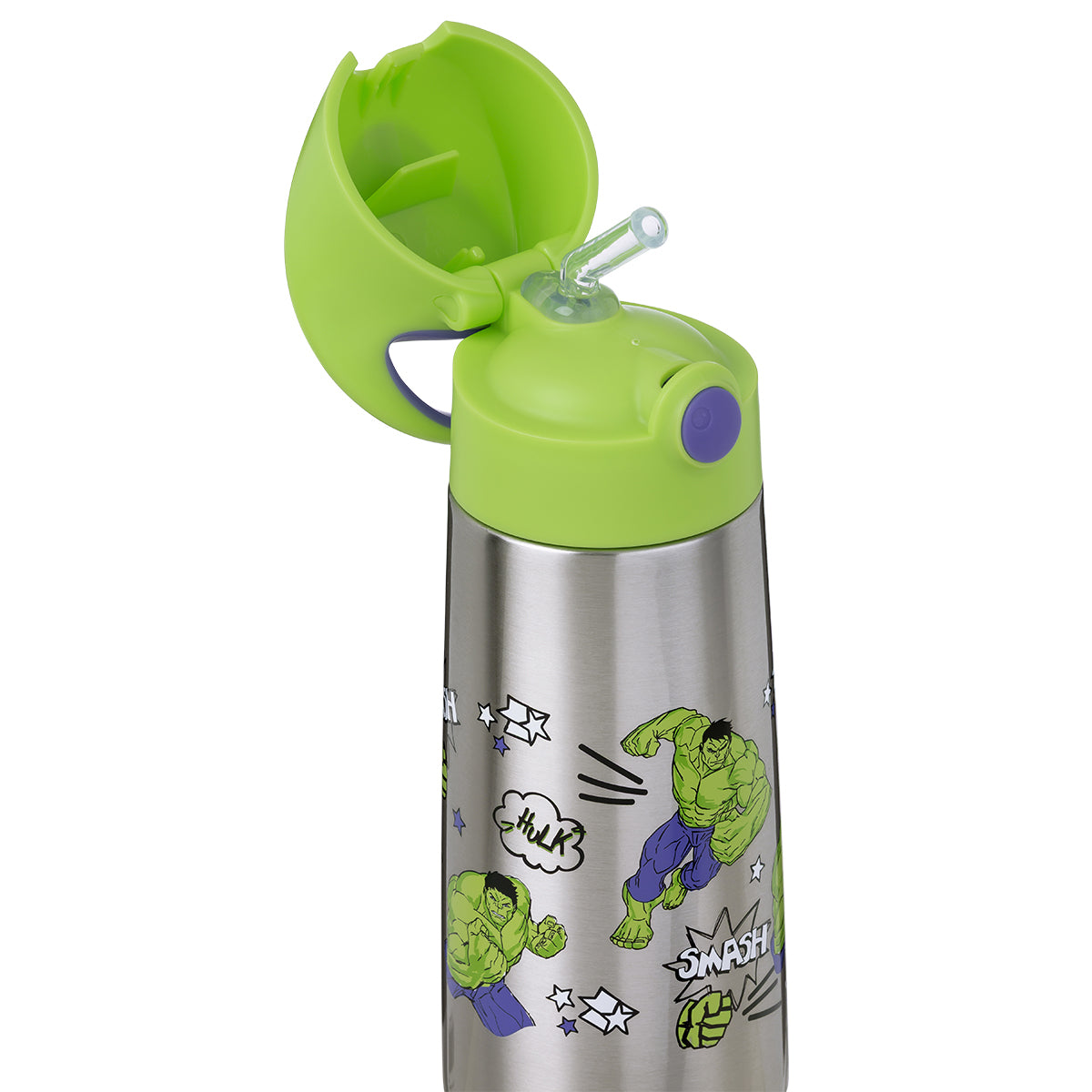 b.box Insulated 500ml Drink Bottle Hulk