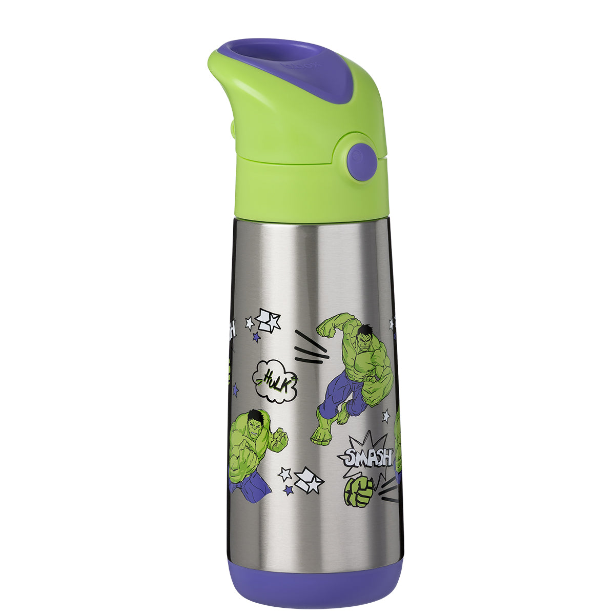 b.box Insulated 500ml Drink Bottle Hulk