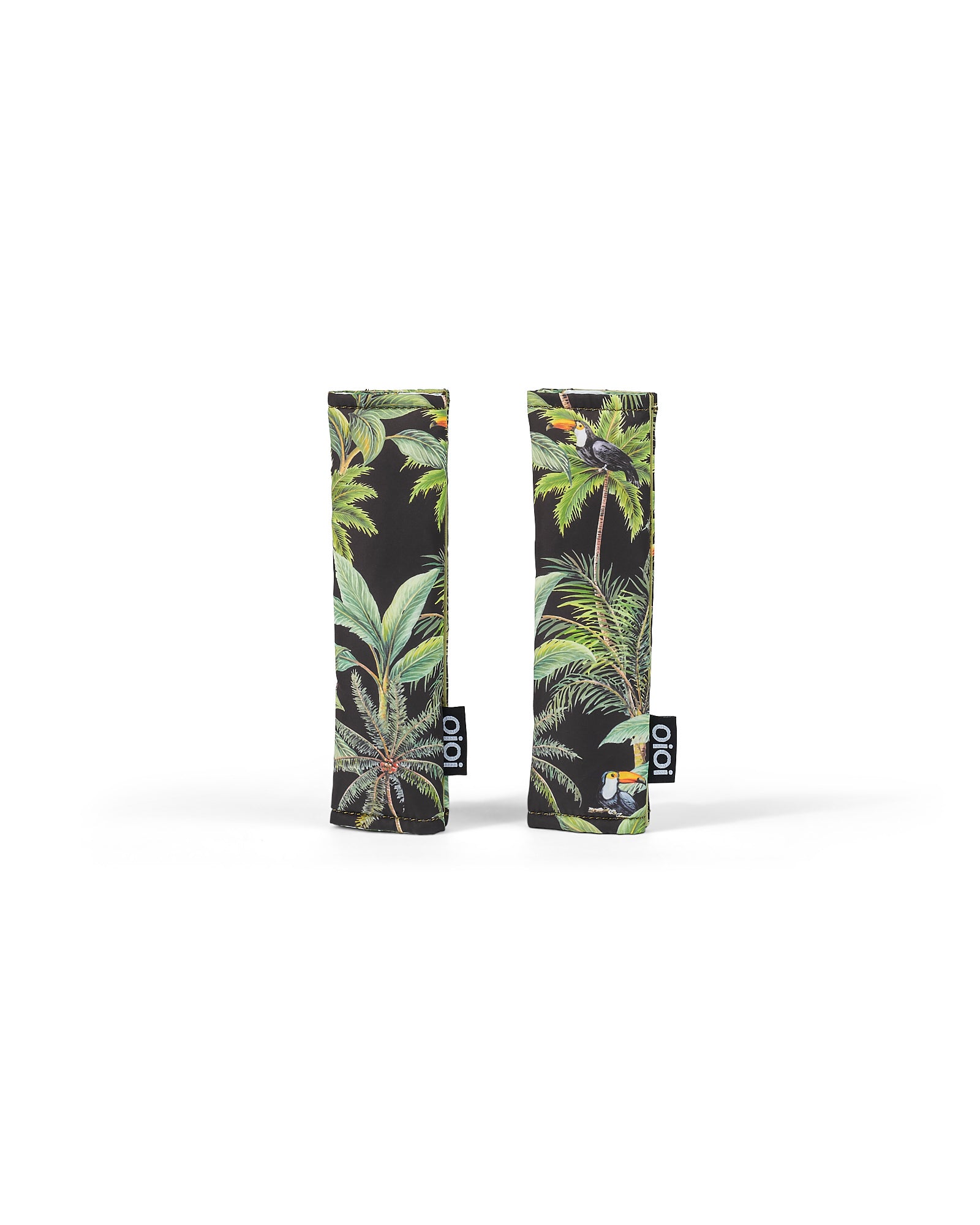 Oioi Reversible Pram Harness Cover Set - Tropical