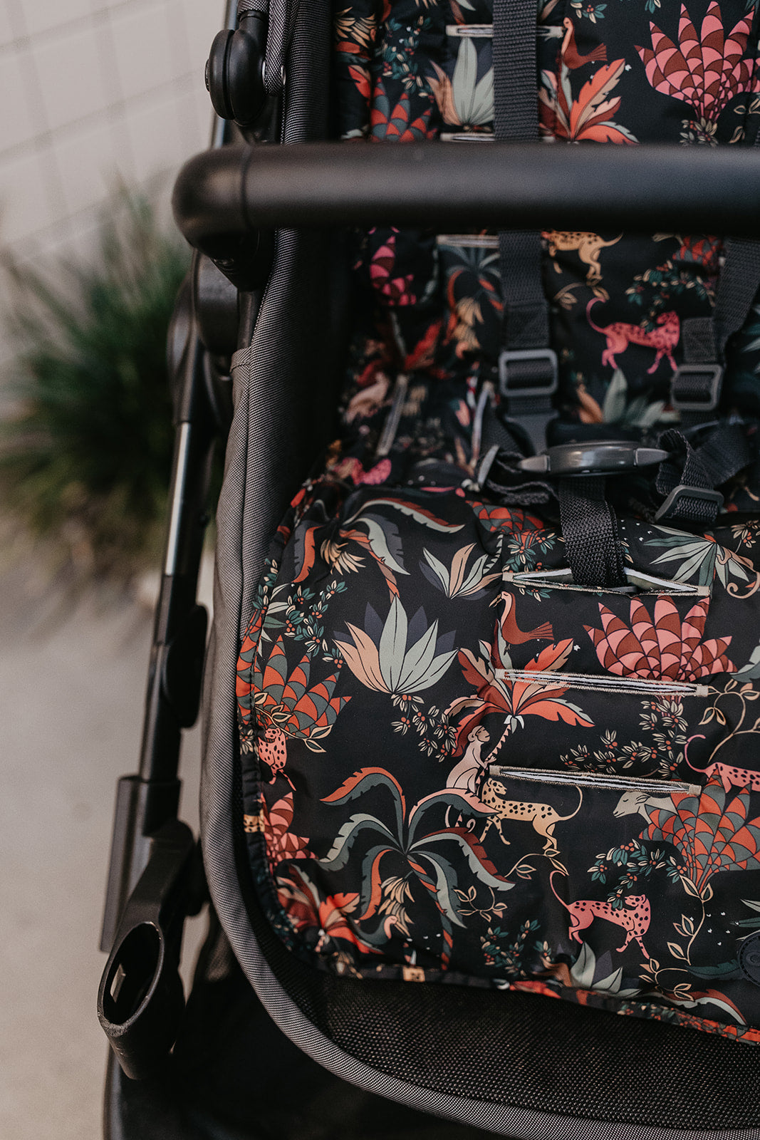 Oioi Reversible Pram Liner - Jungle