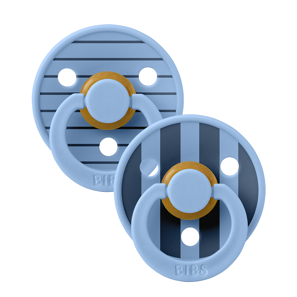 Bibs Dummies Studio Colour Round Collection Size