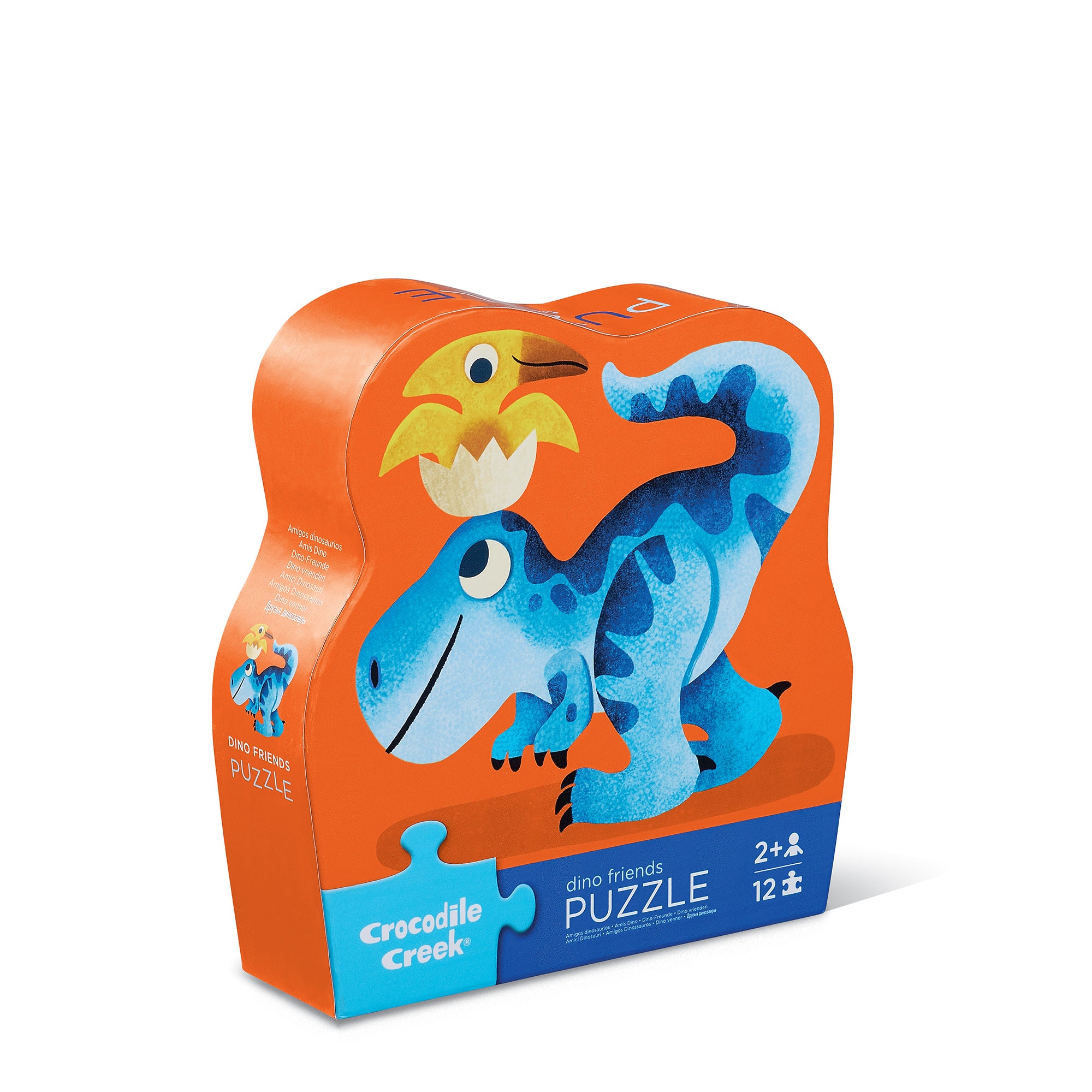 Crocodile Creek Mini Puzzle 12pc Dino Friends