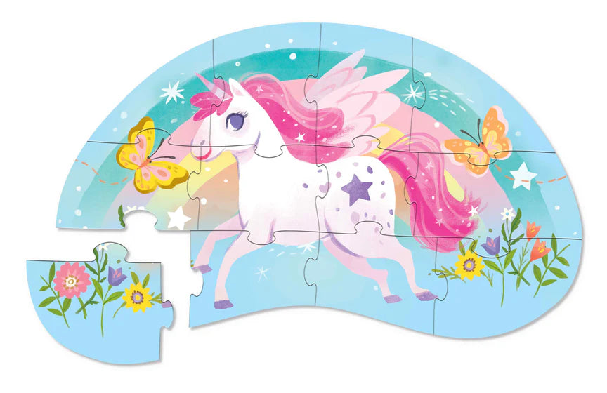 Crocodile Creek Mini Puzzle - Sweet Unicorn