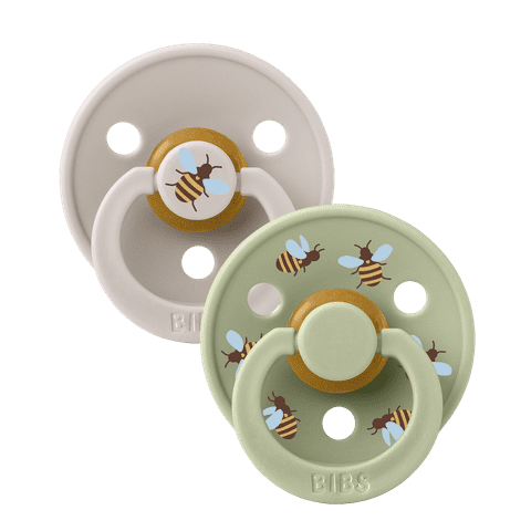 Bibs Dummies Studio Colour Bumblebee Series - Round Size 1