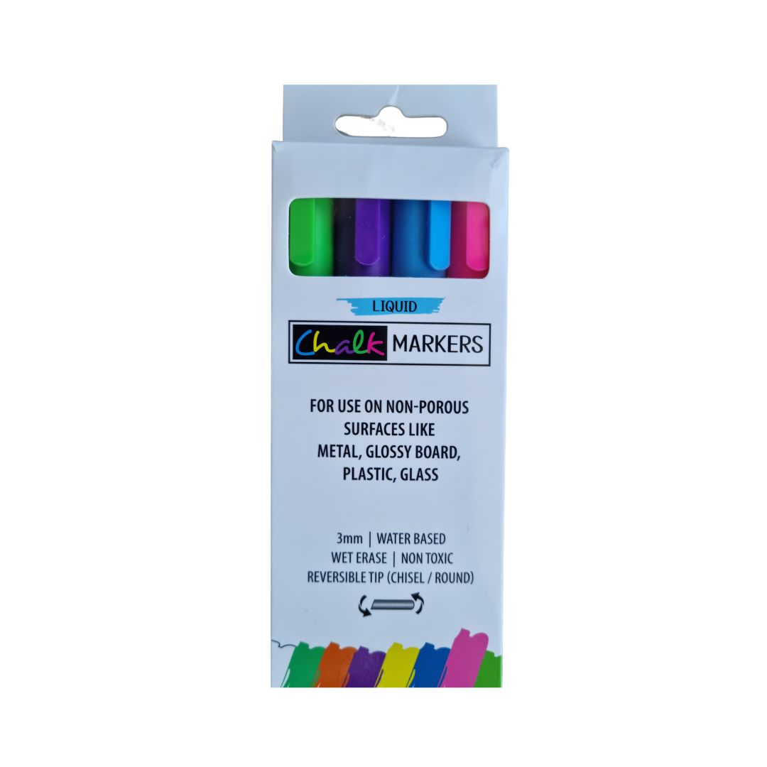 Prepp'd Kids Liquid Chalk (4 Pack) - New Release 2.0