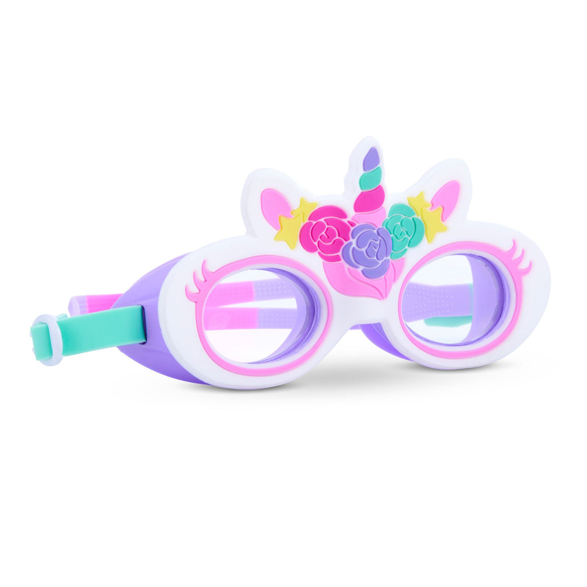 Aqua2ude Unicorn Lash Pink Goggles 6+ yrs