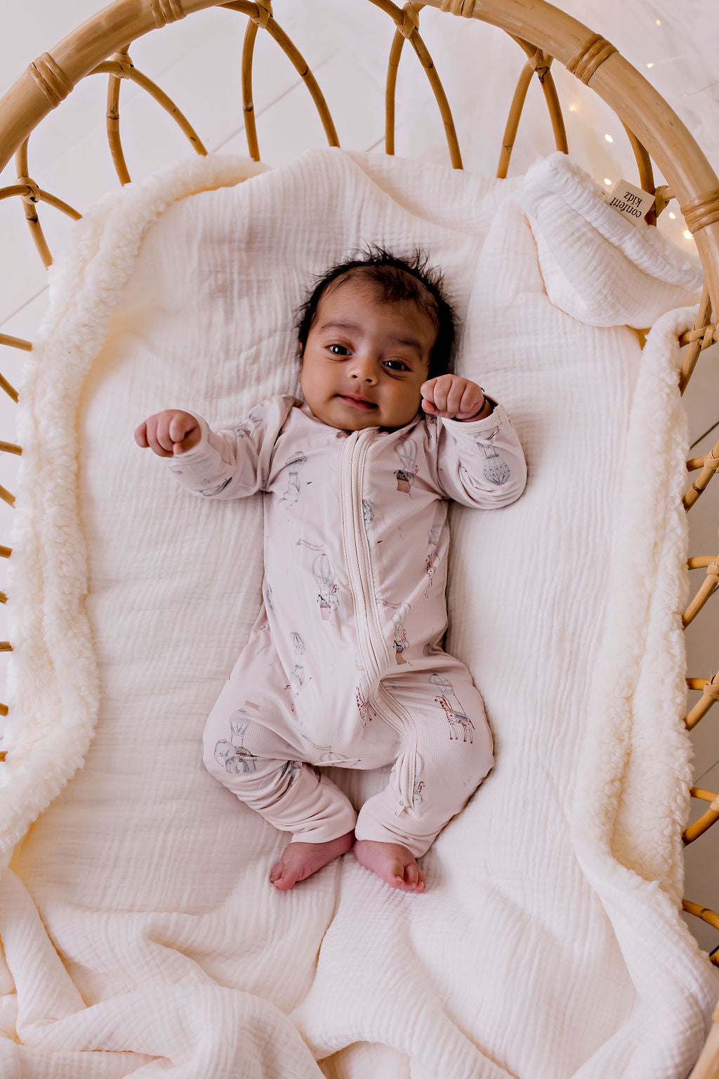 Confetti Kidz Bamboo Zipsuit - Bonjour