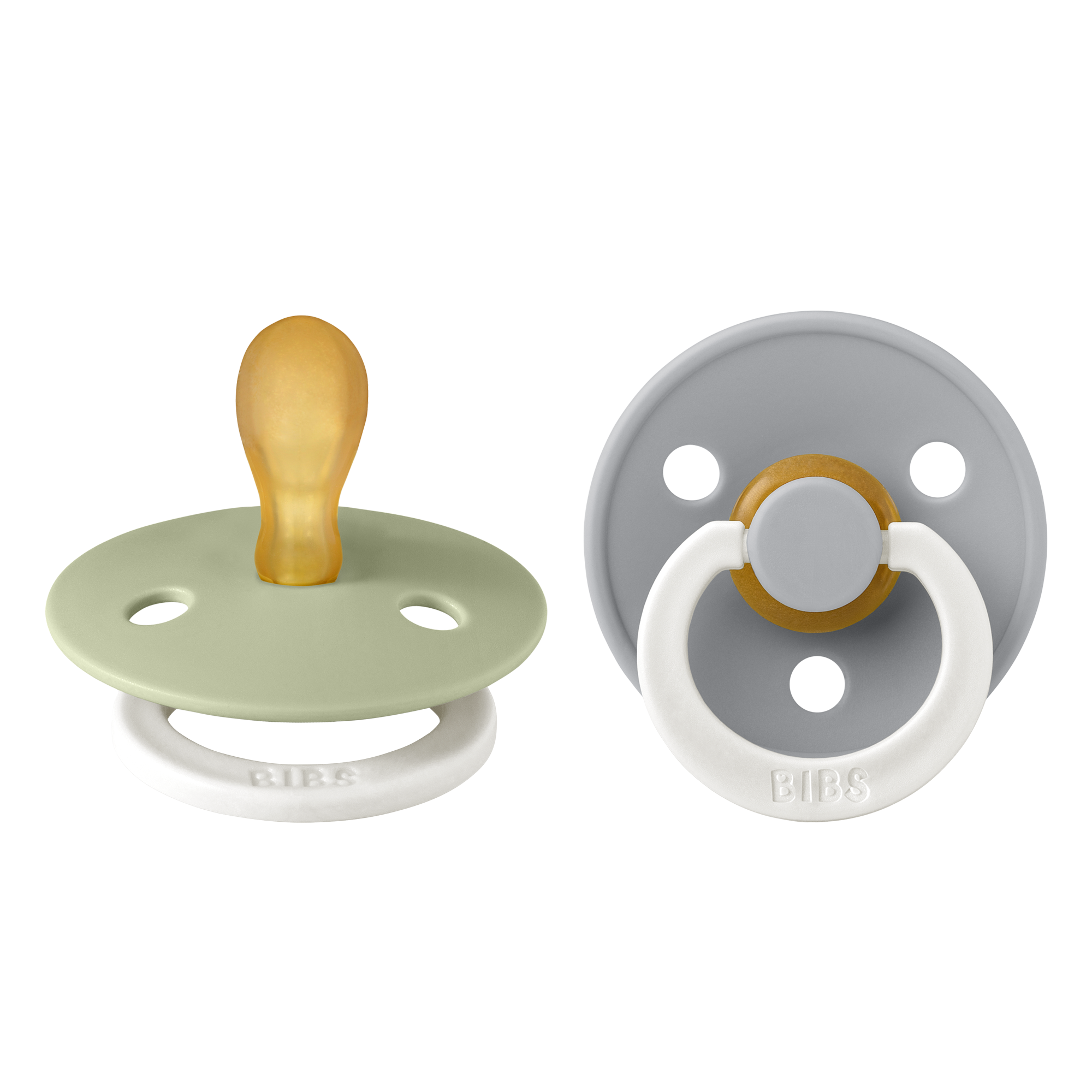 Bibs Dummies Colour Collection - Symmetrical Size 2