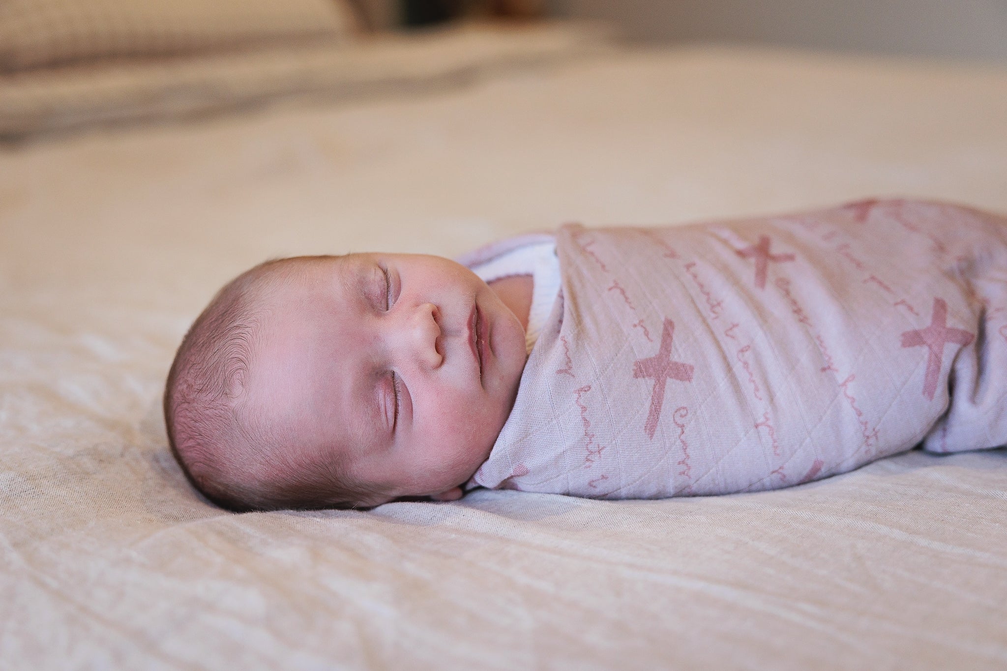 Treehouse Lane Designs My Heart Bamboo Muslin Wrap