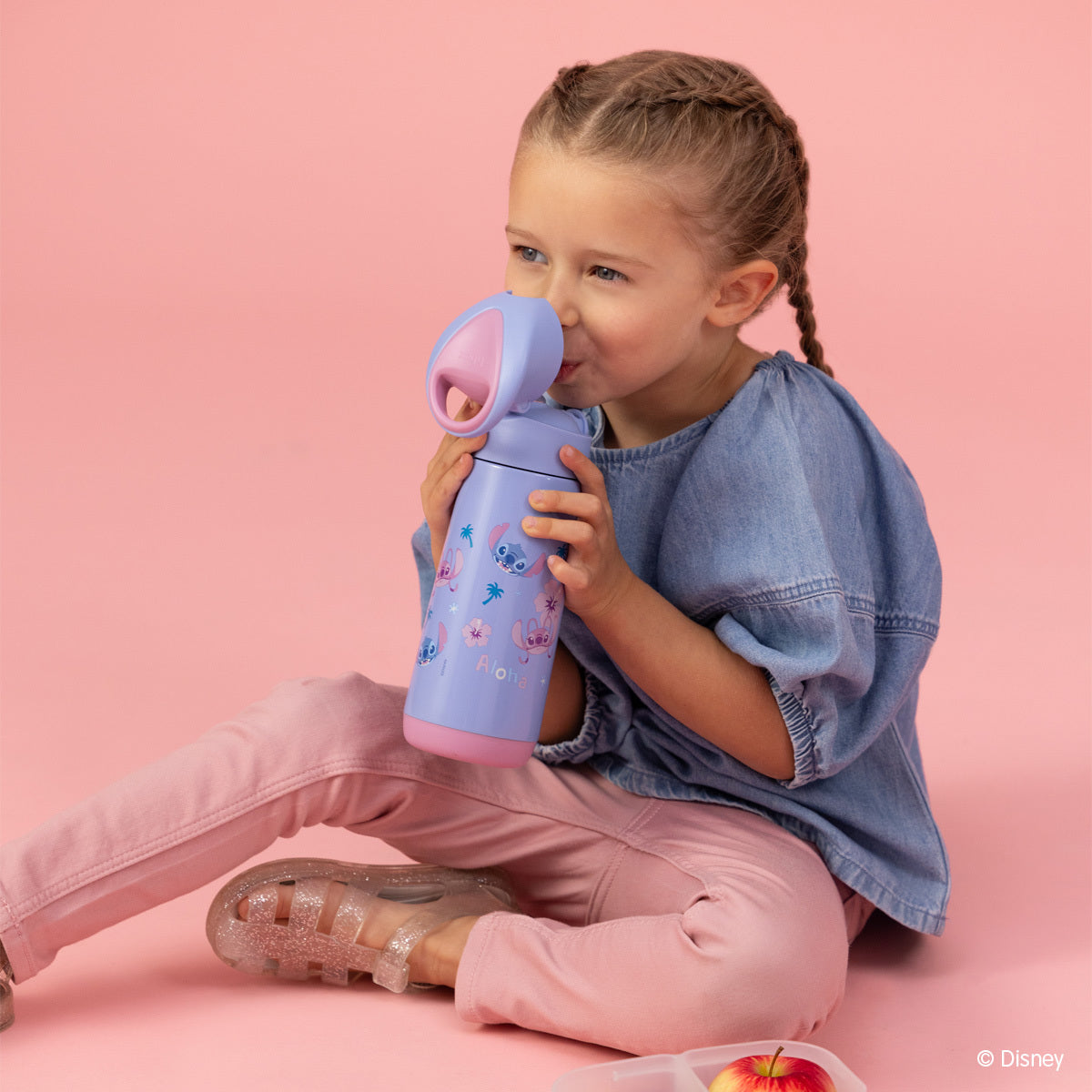 b.box Insulated 500ml Drink Bottle Stitch