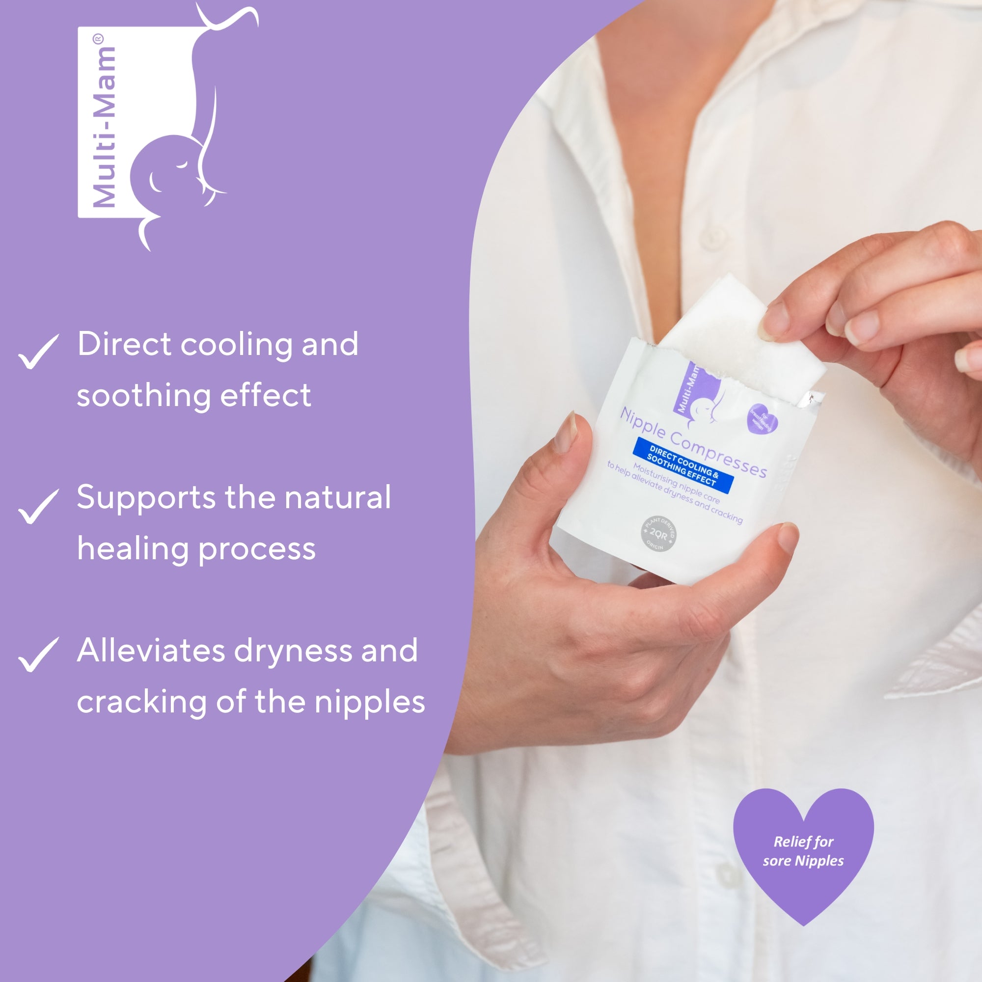 Multi Mam Nipple Compresses