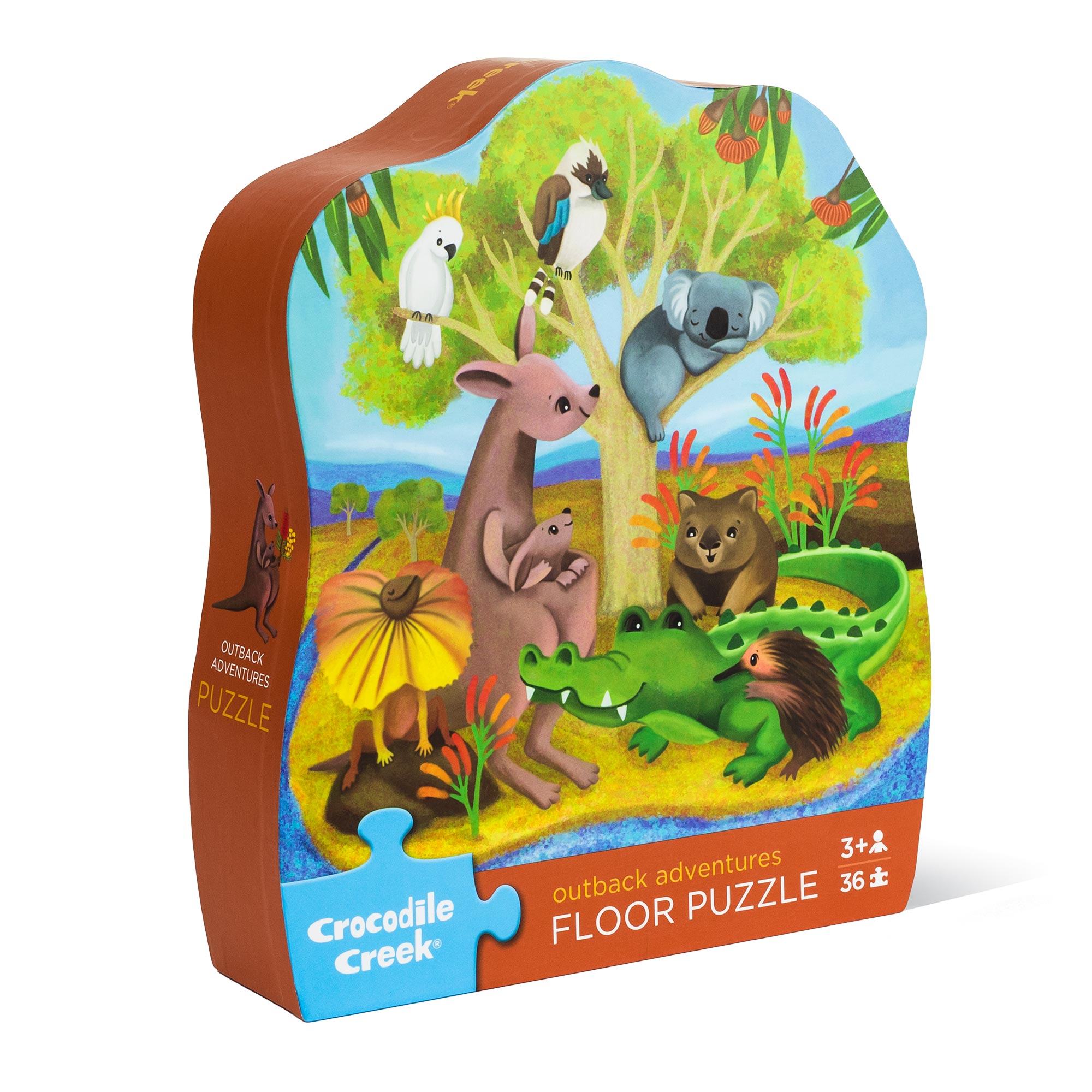Crocodile Creek Classic Floor Puzzle - Outback Adventures