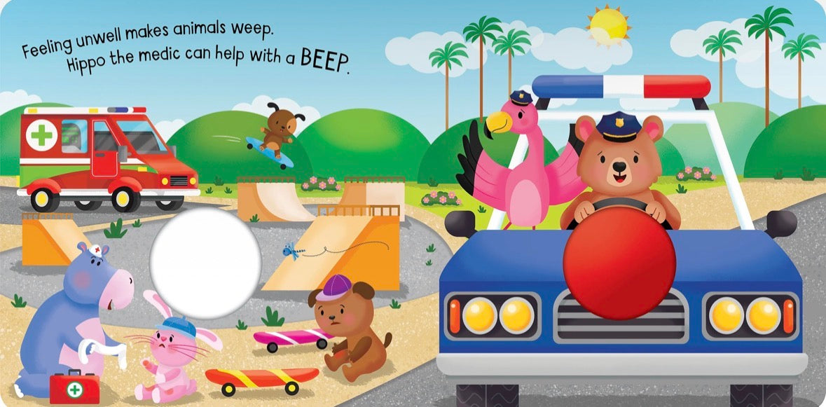 Squeak me! Board Book Beep Beep Rescue