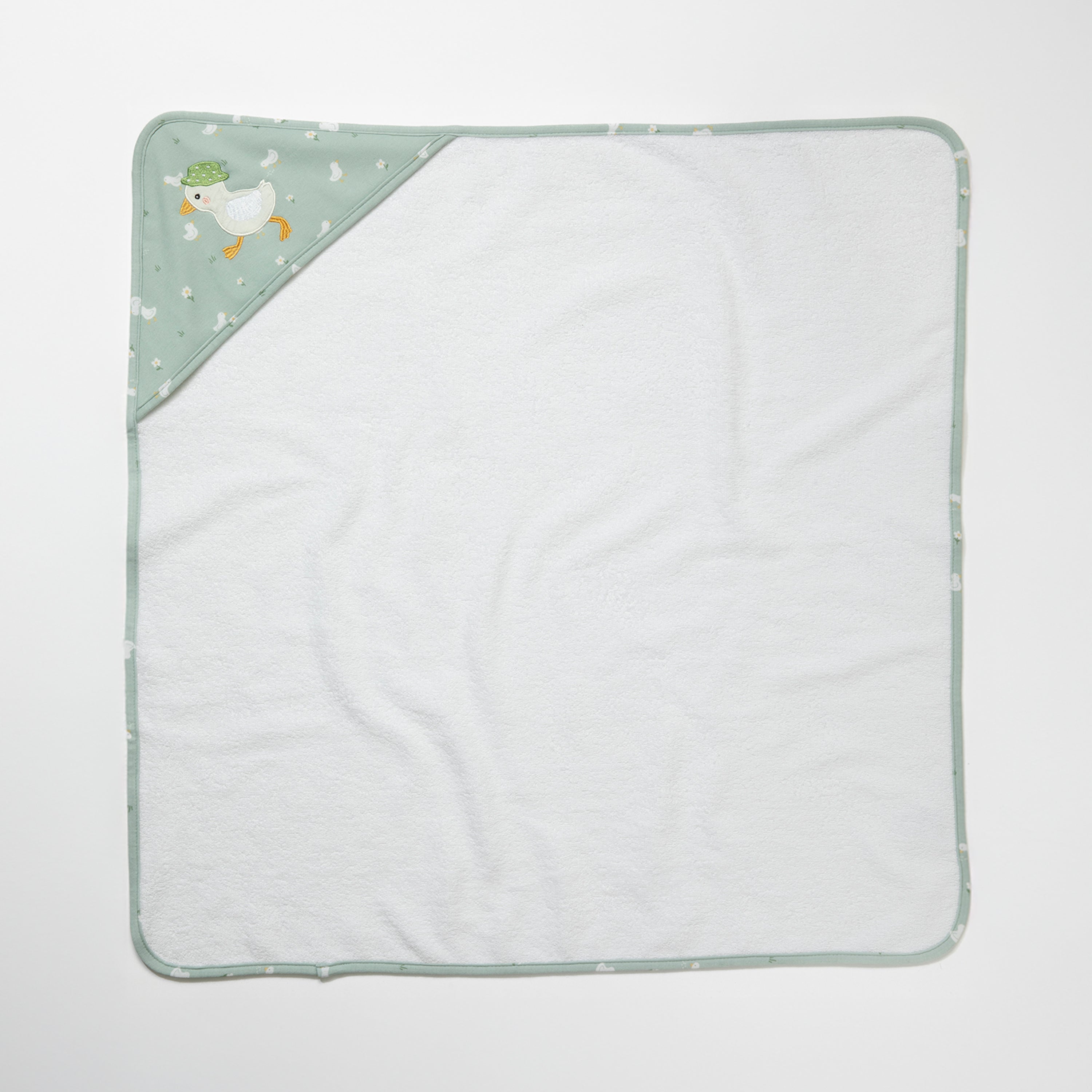 Living Textiles Hooded Towel - Goosey Goosey