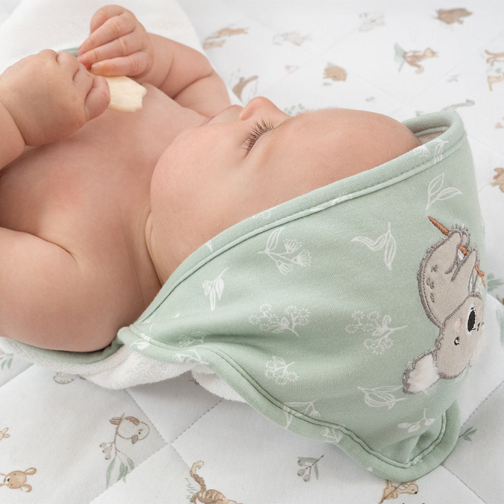 Living Textiles Hooded Towel - Australiana