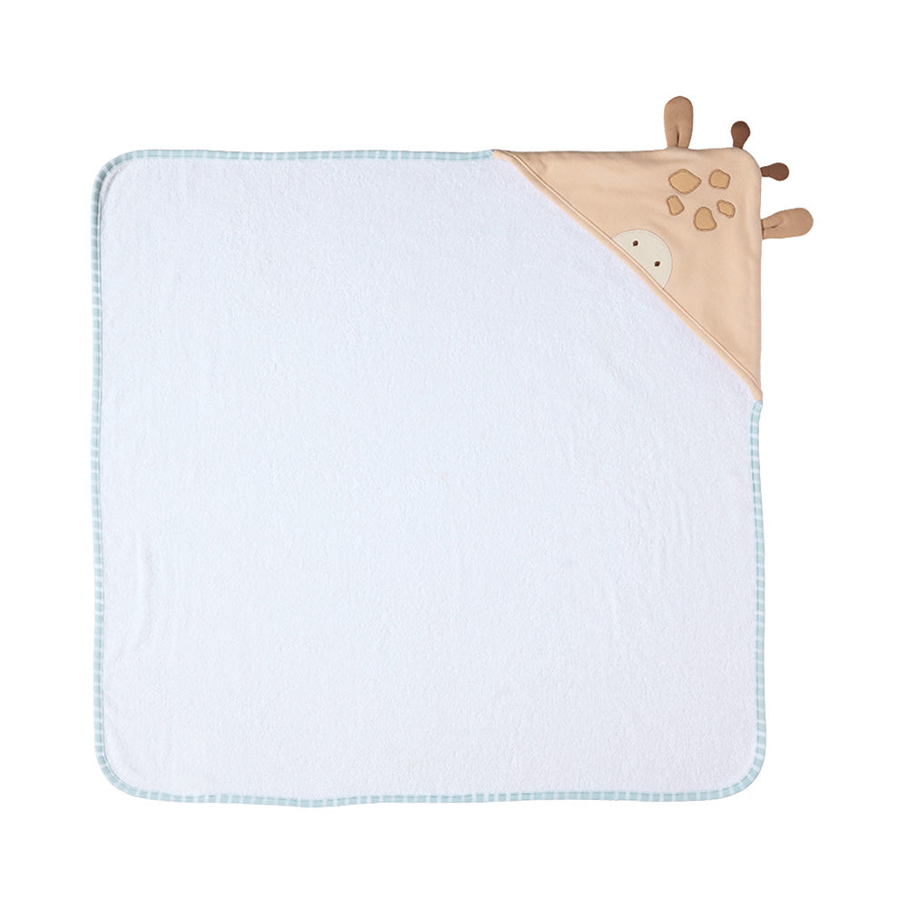 Living Textiles Organic Hooded Towel Roam and Roar