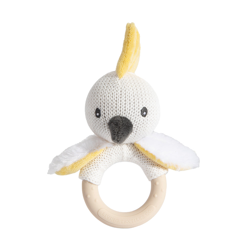 The Living Textiles Australiana Ring Rattle