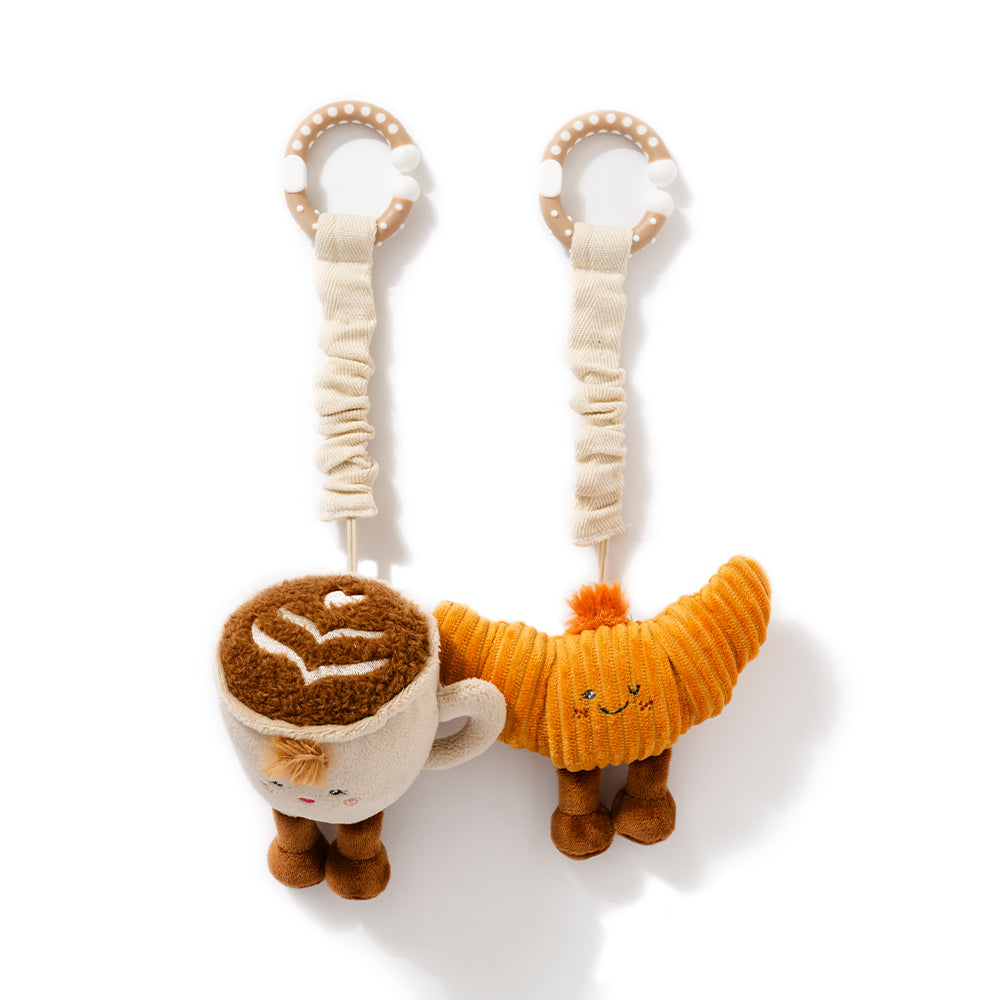Living Textiles 2pk Mini Market Brunch Stroller Toys