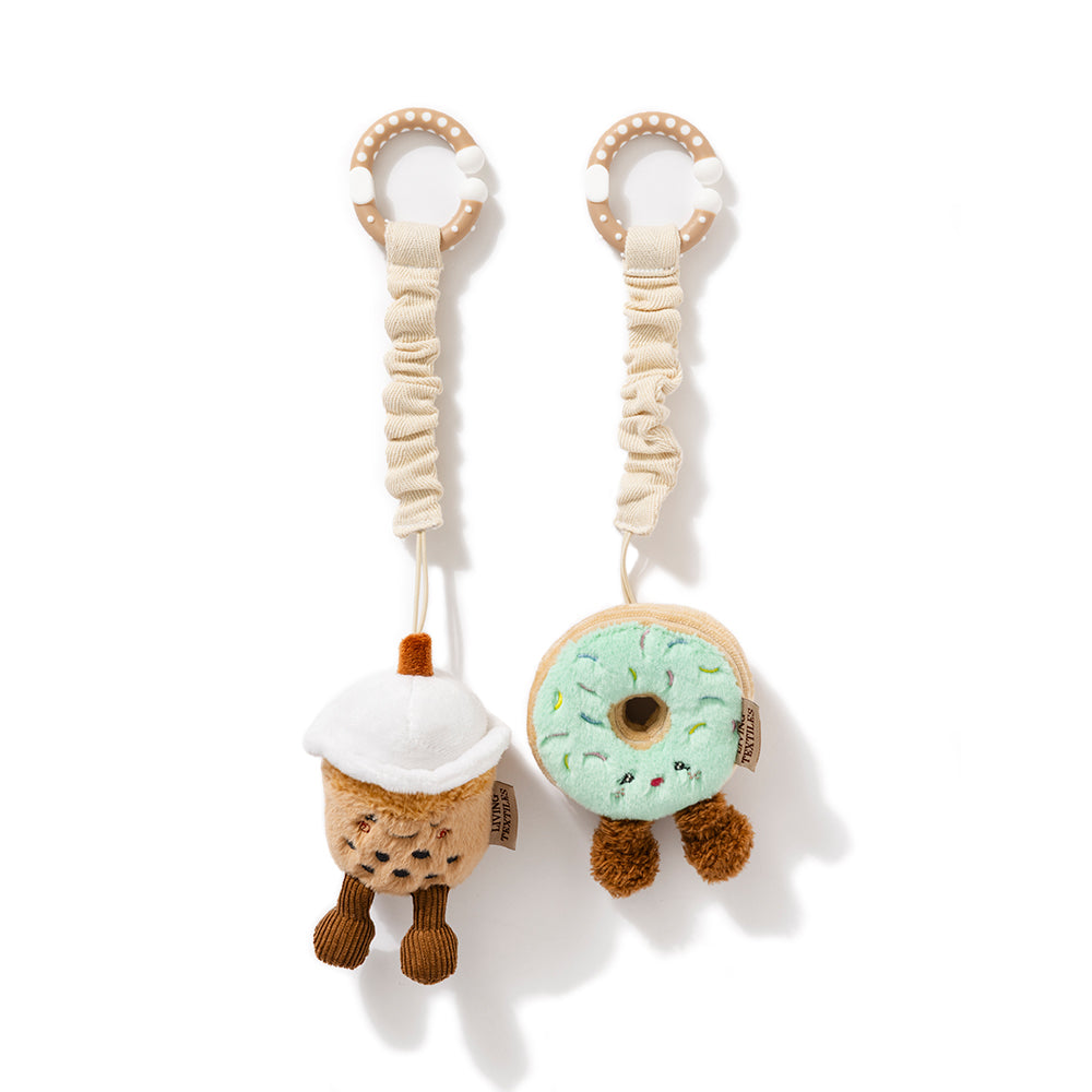Living Textiles 2pk Mini Market Brunch Stroller Toys