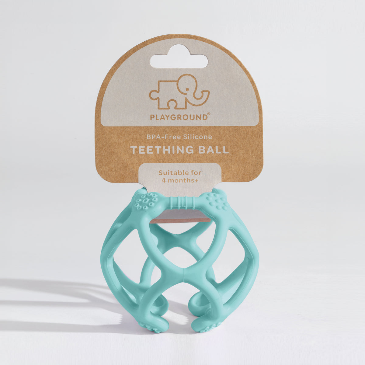 Playground Teething Ball Light Blue
