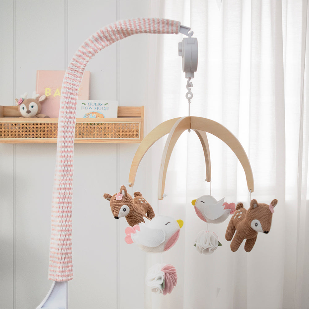 Living Textiles Musical Mobile Sophia Garden