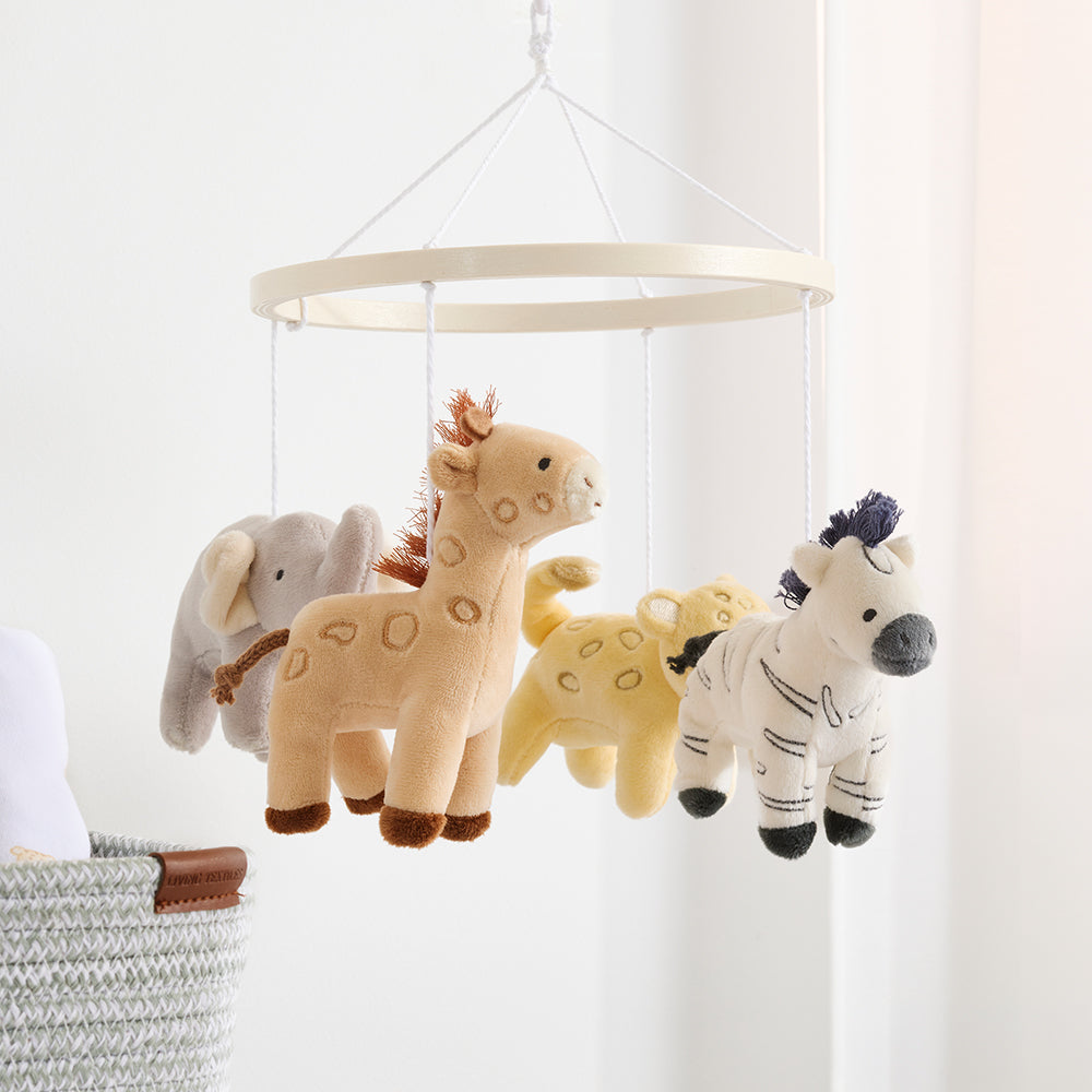 Living Textiles Musical Mobile Set Roam and Roar