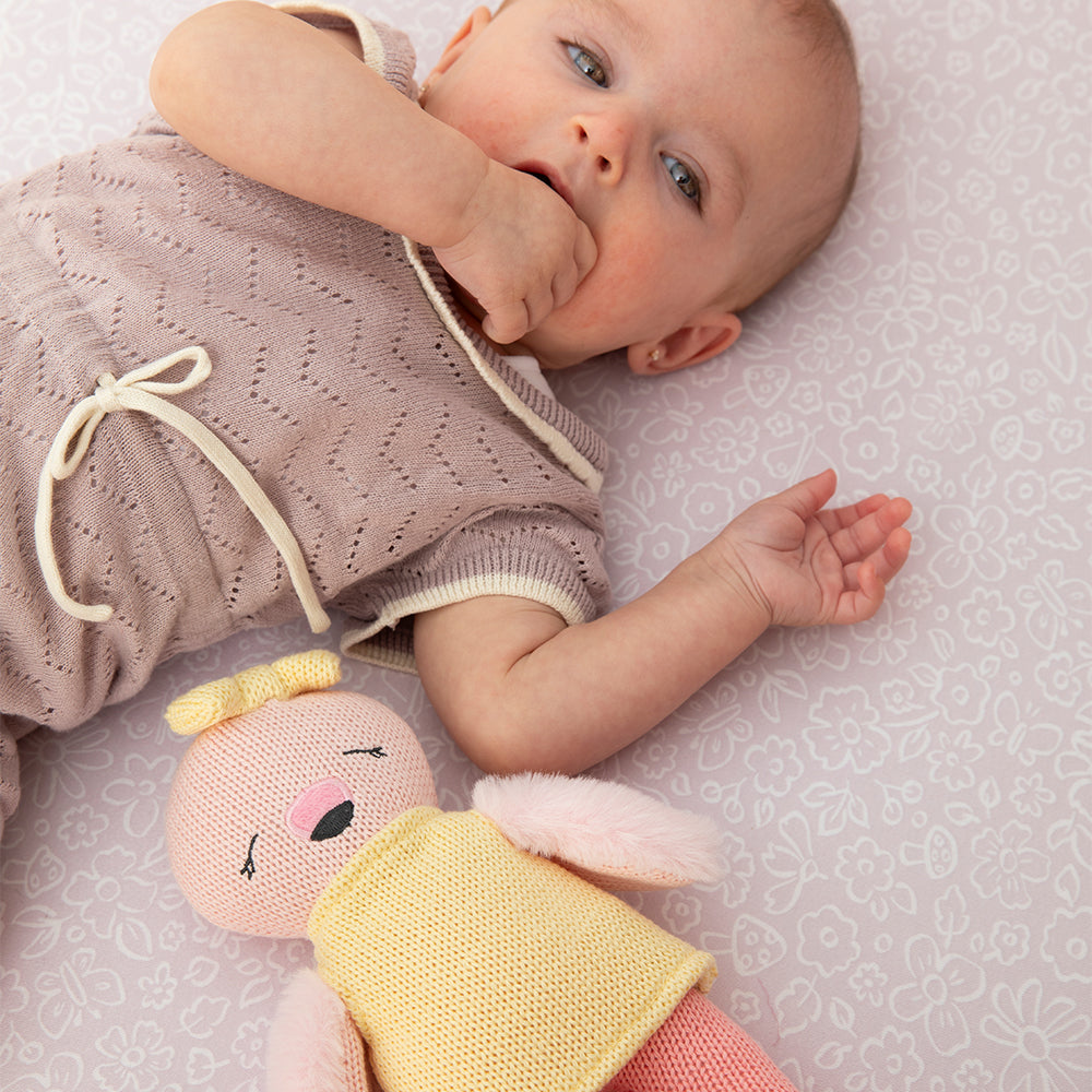 Freya The Flamingo Knitted Toy