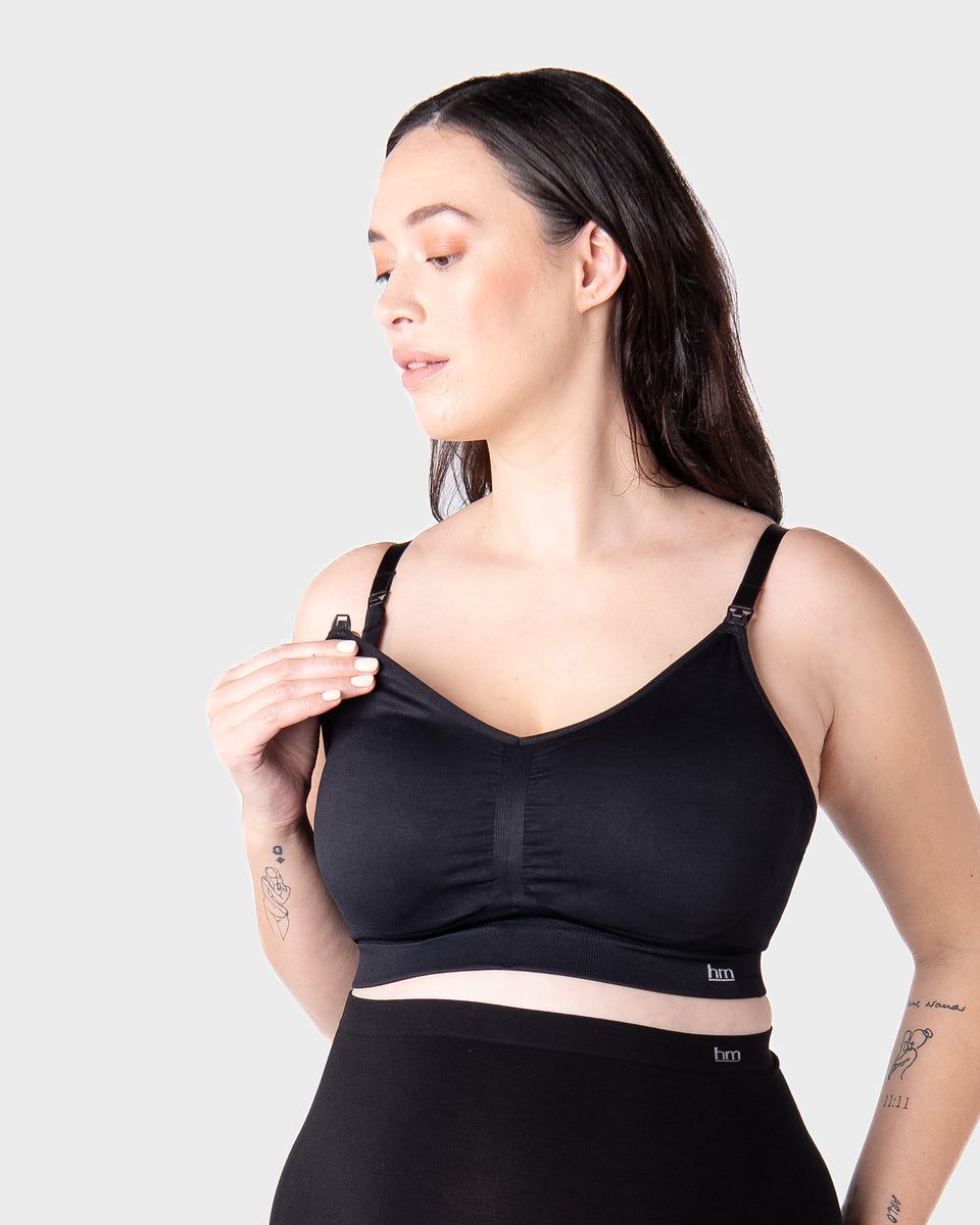 Hotmilk My Necessity 2.0 Flexfit Regular Nursing Bra Black