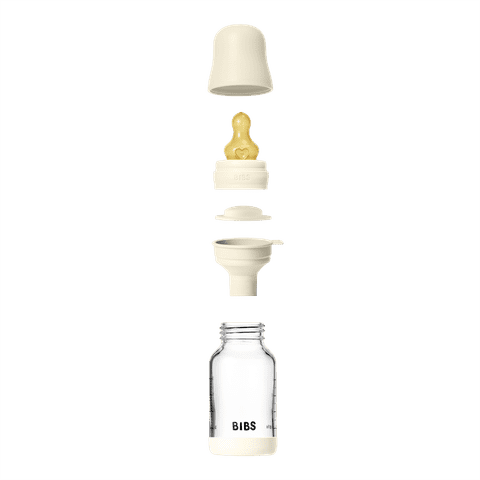 Bibs Glass Bottle v2 120ml - Ivory