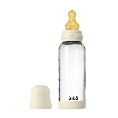 Bibs Glass Bottle v2 240ml - Ivory