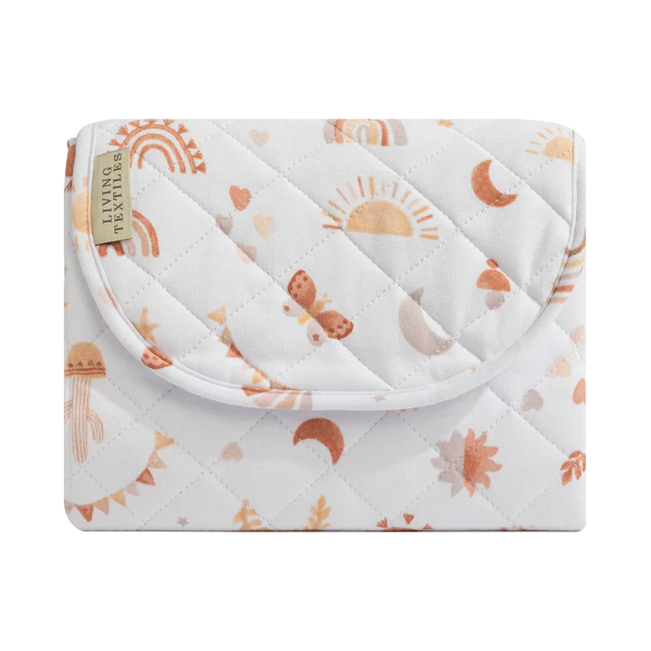 Living Textiles Waterproof Travel Change Mat - Bohemian Bliss
