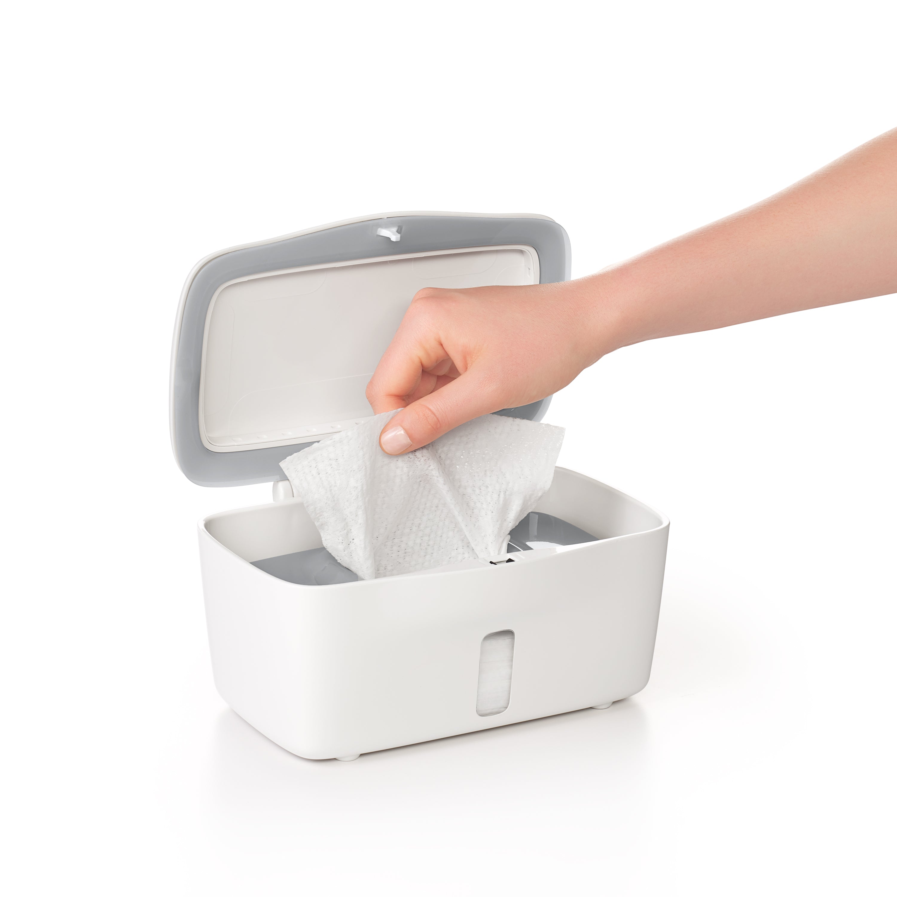 Oxo Tot Perfect Pull Wipes Dispenser - Grey