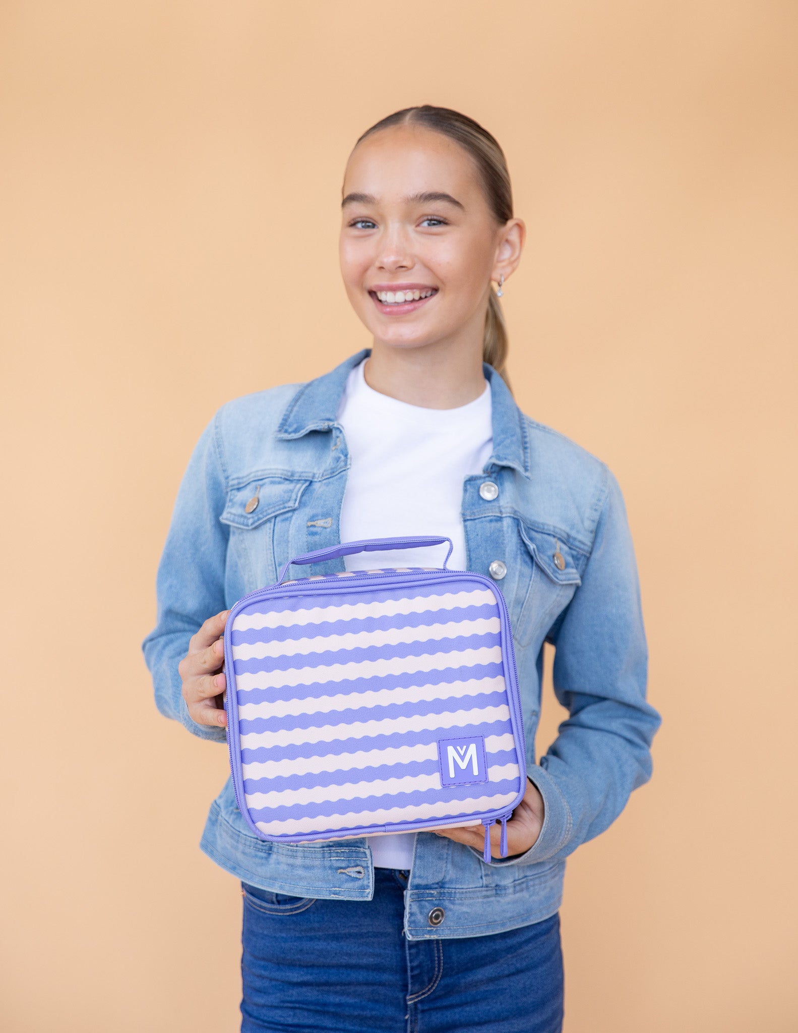 Montiico Medium Insulated Lunch - Ripple Cloud