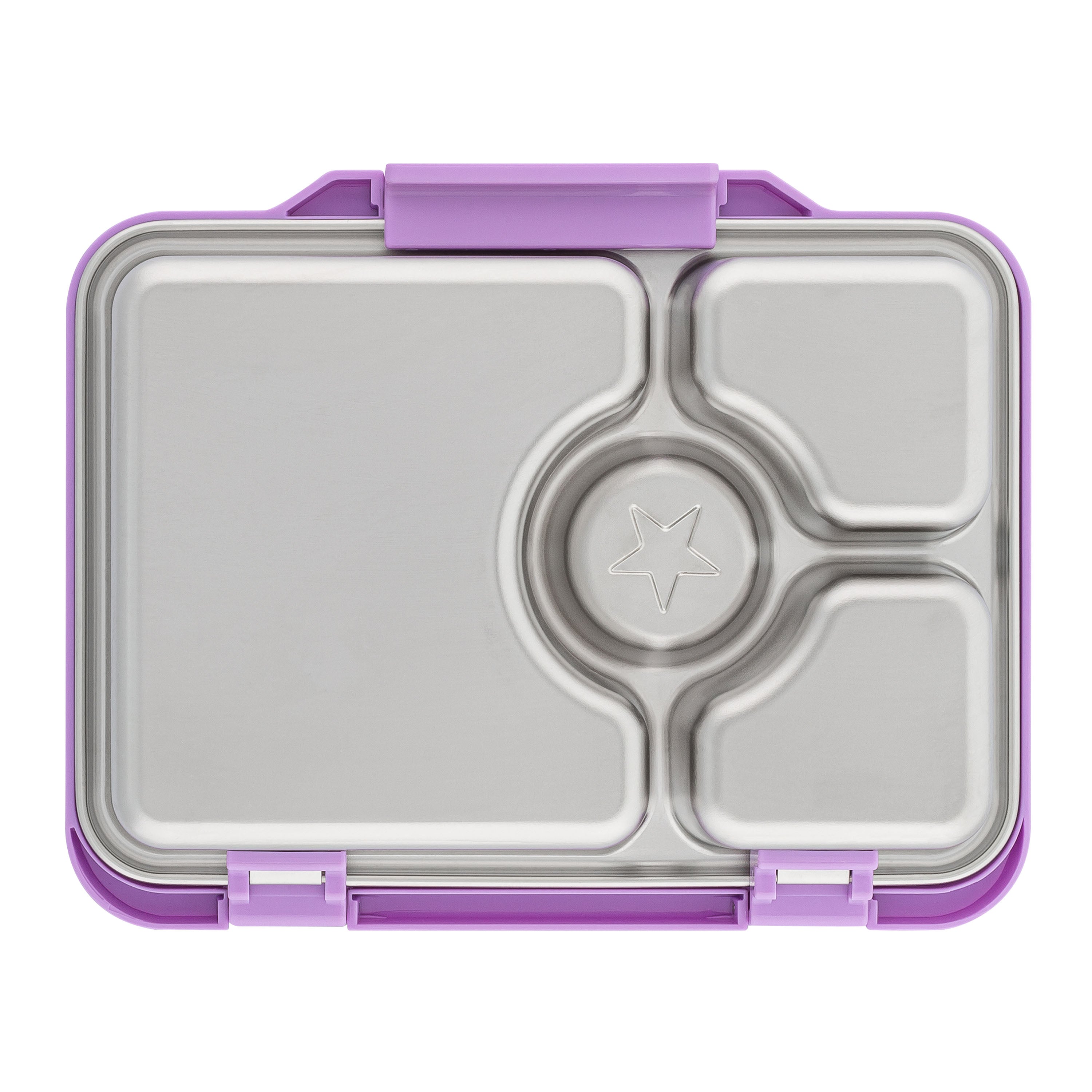 Yumbox Pret Stainless Steel Bento Box 4 Compartments Lavender Purple