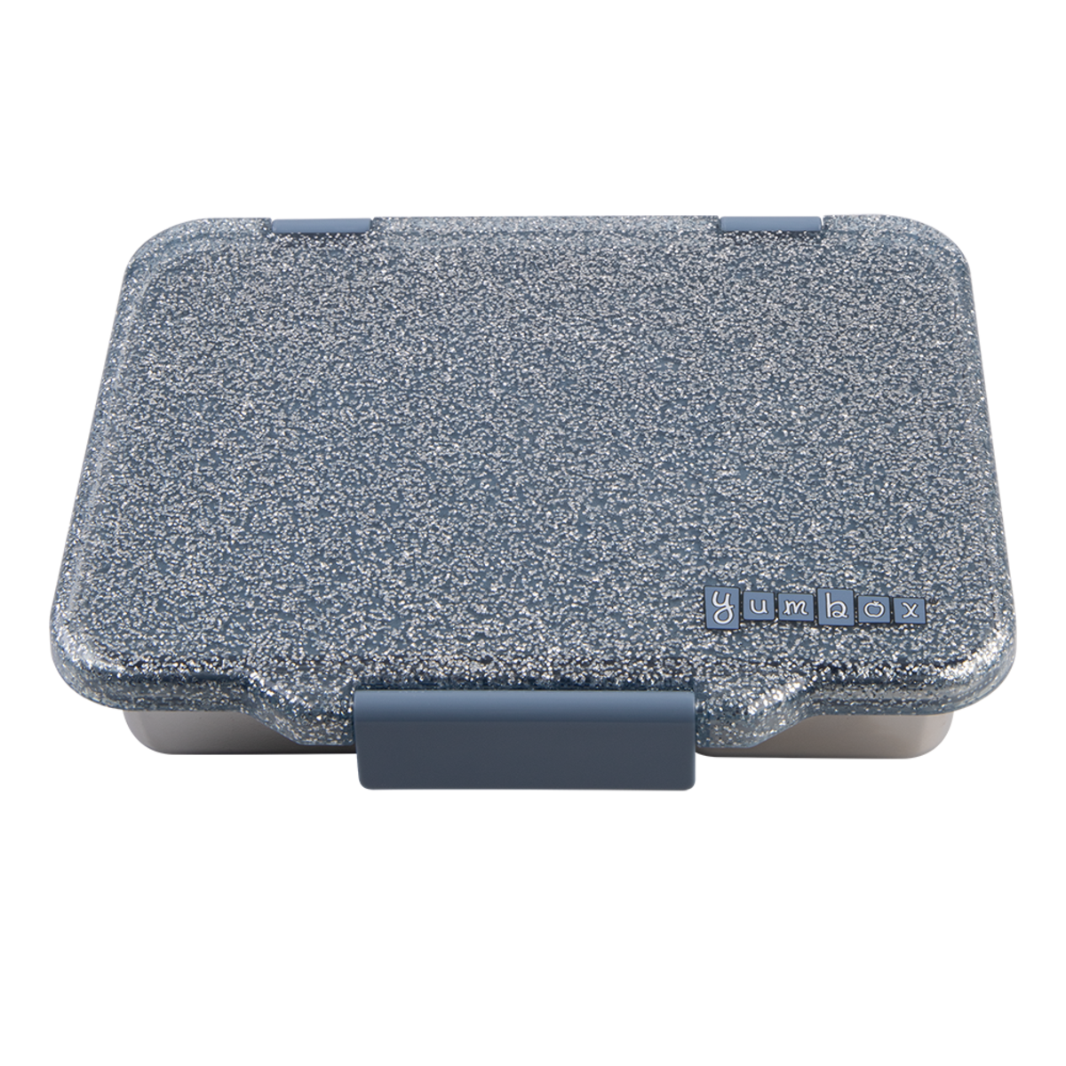 Yumbox Pret Stainless Steel Bento Box 4 Compartments Paris Blue Glitter