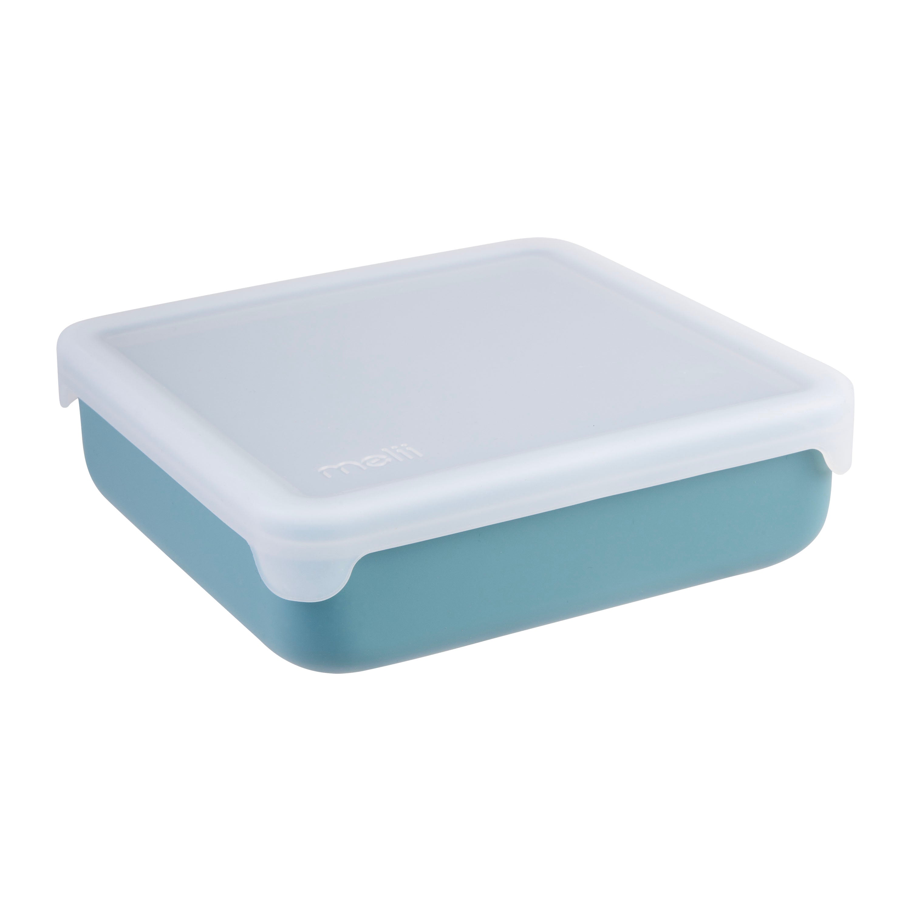 Melii Luxe Silicone Sandwich Container 790ml Blue