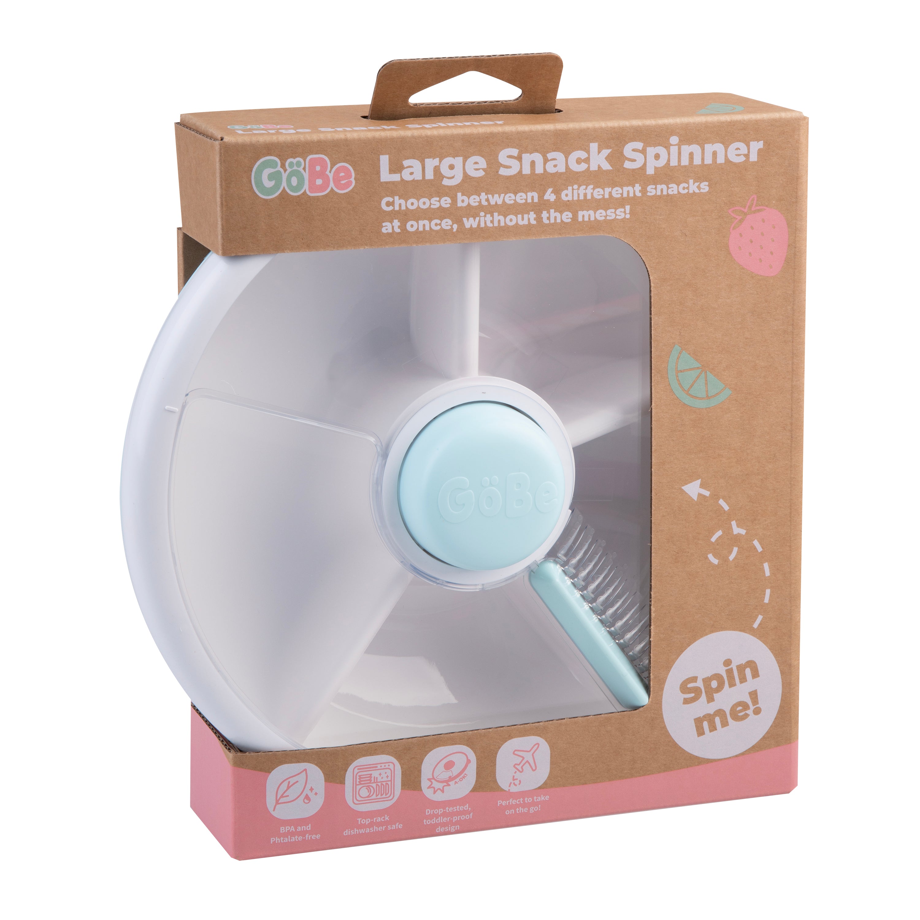 Gobe Large Snack Spinner - Blue