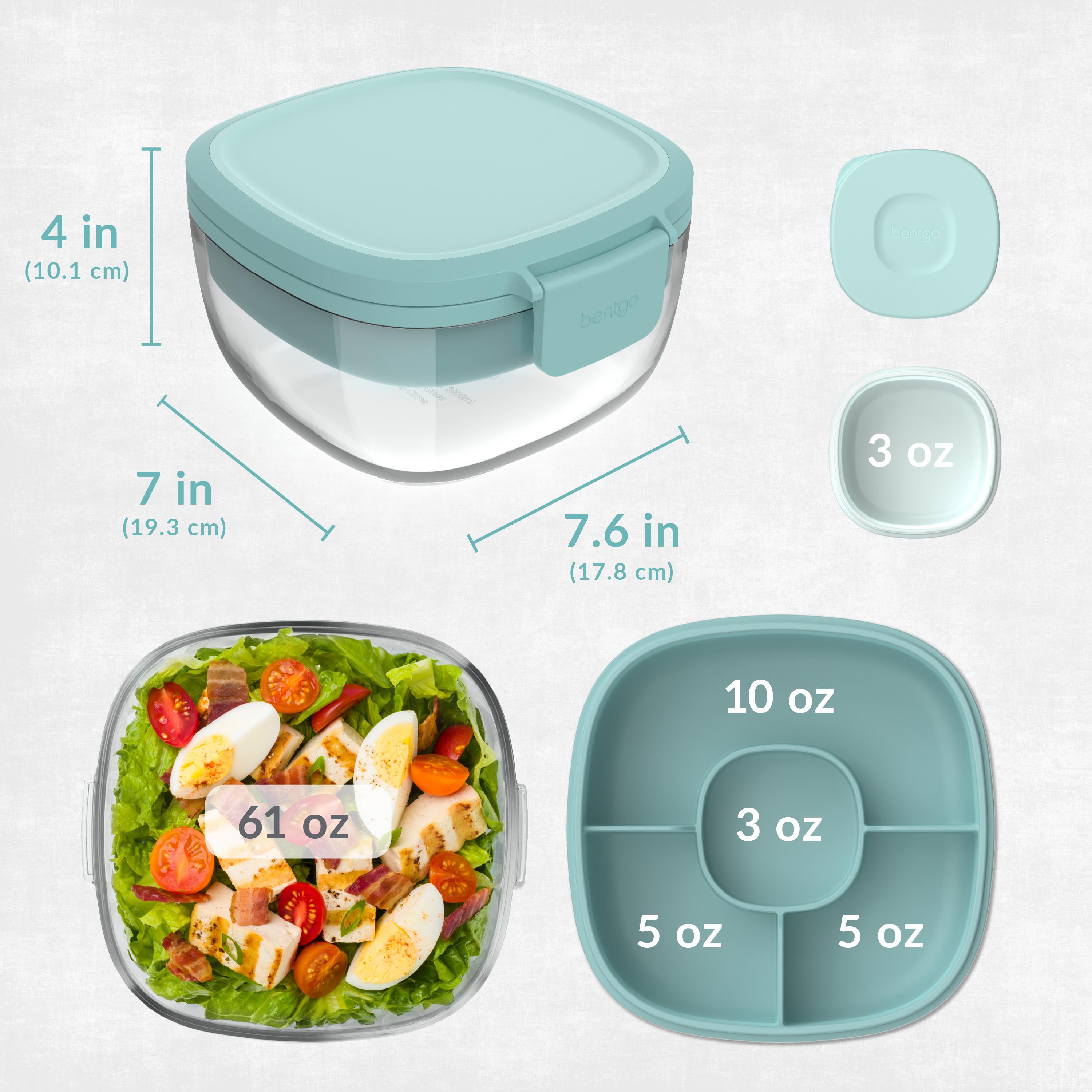 Bentgo All In One Glass Salad Container