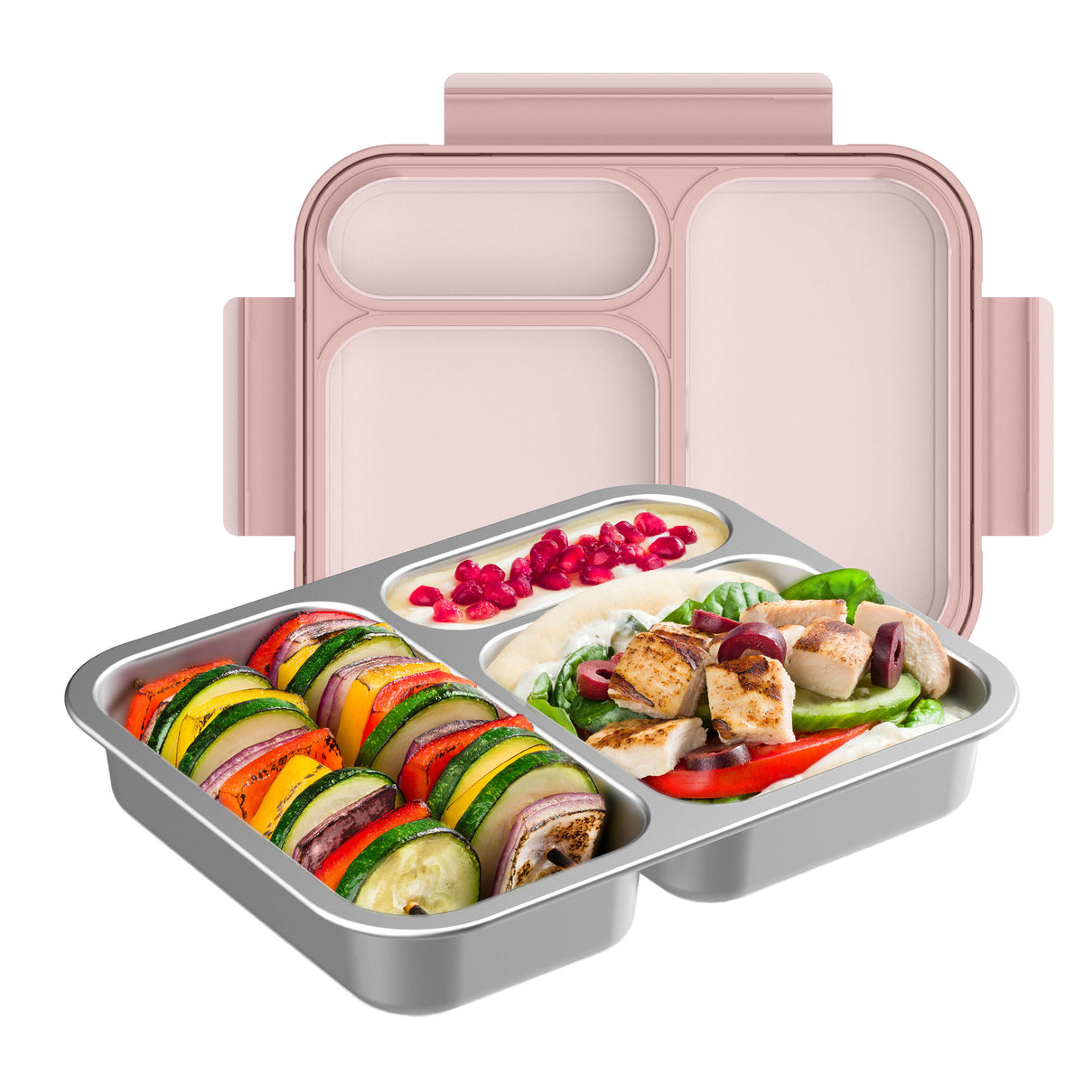 Bentgo Stainless Steel Lunchbox Dusty Rose