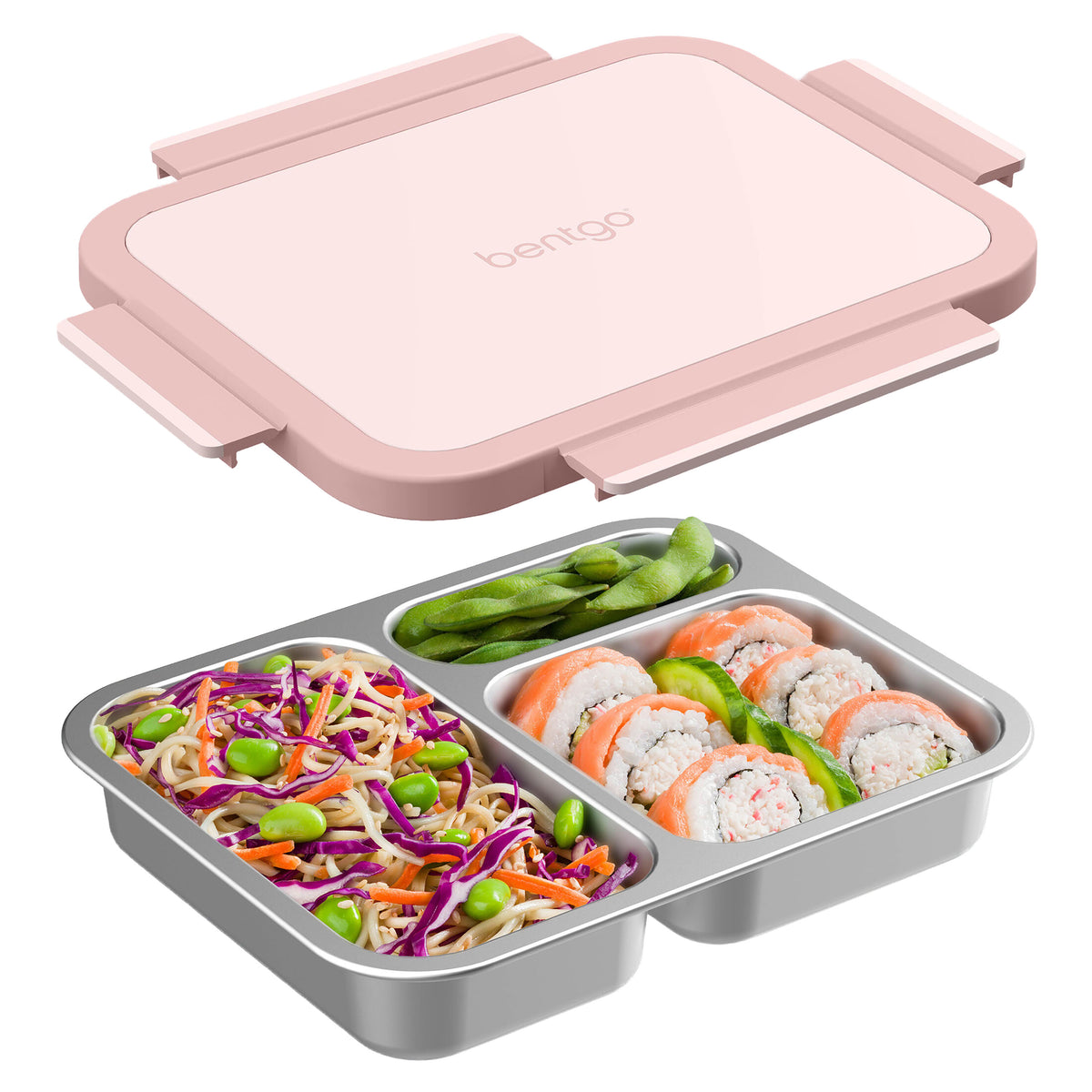 Bentgo Stainless Steel Lunchbox Dusty Rose