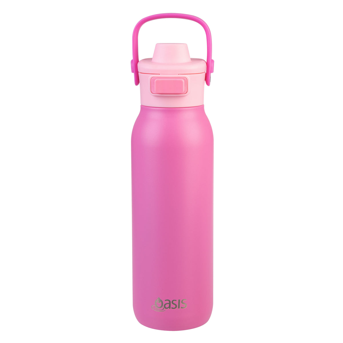 Oasis Stainless Steel Insulated Verso Dual Spout Drink Bottle Berry Blast