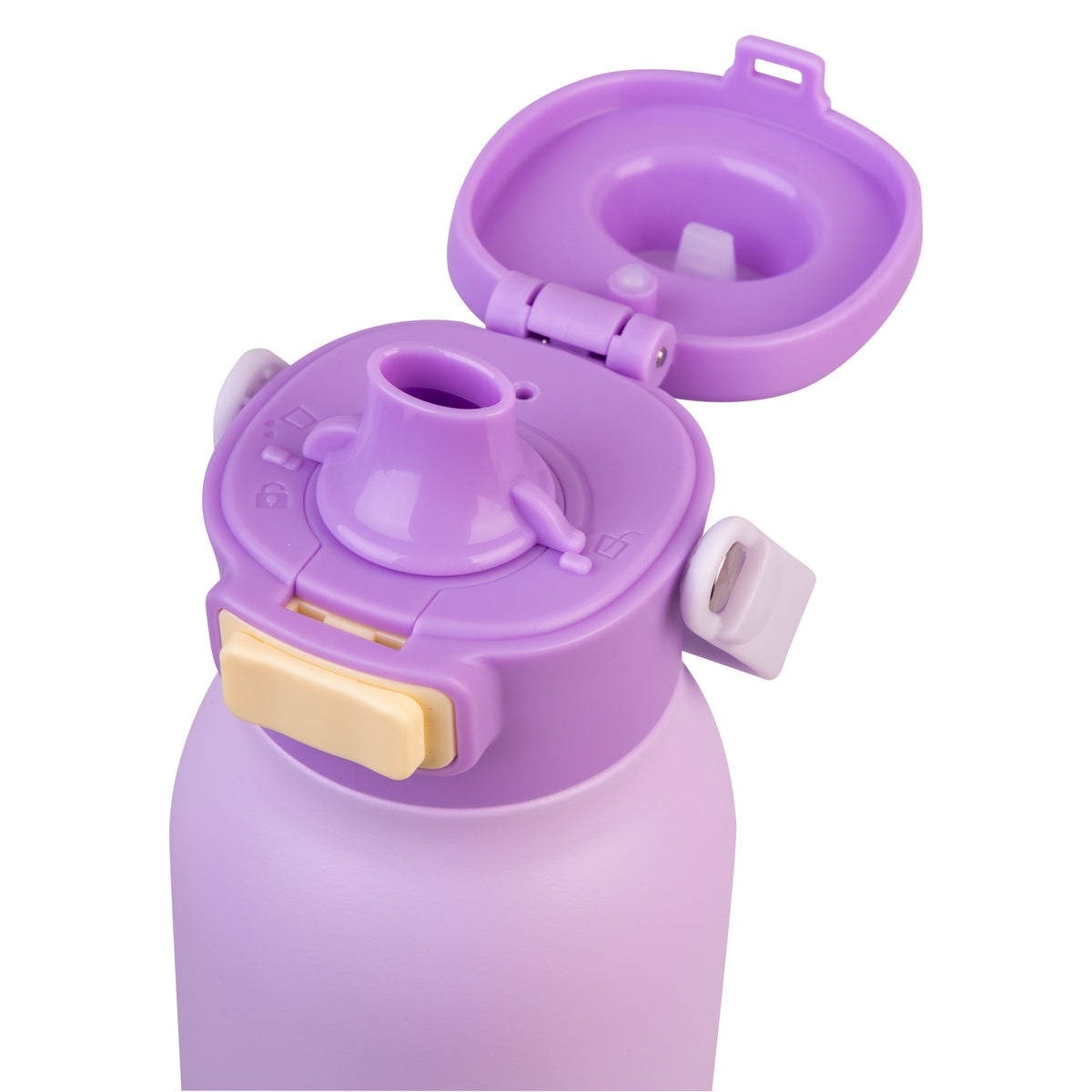 Oasis Stainless Steel Insulated Verso Dual Spout Drink Bottle Purple Rain