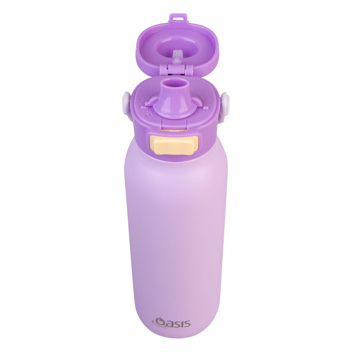 Oasis Stainless Steel Insulated Verso Dual Spout Drink Bottle Purple Rain