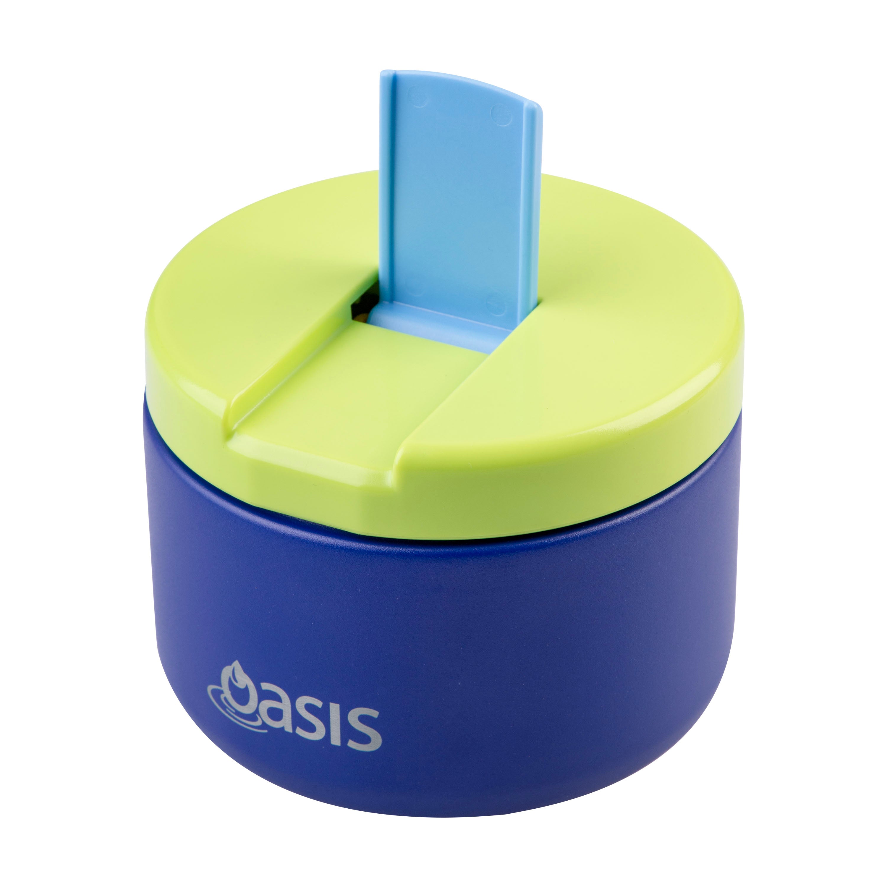 Oasis Stainless Steel Dual Wall Insulated Food Flask with Quick Release Lid 300ml