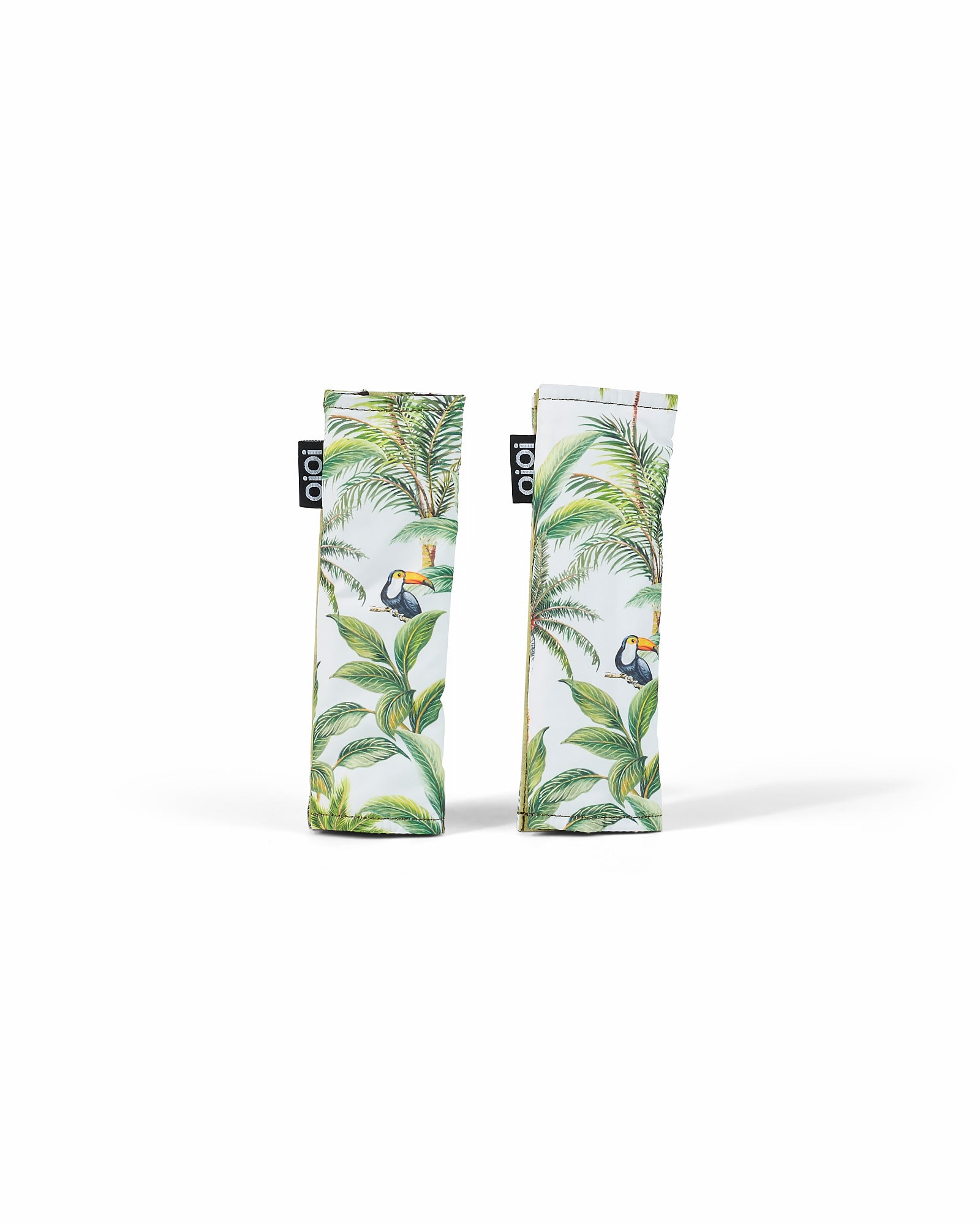 Oioi Reversible Pram Harness Cover Set - Tropical