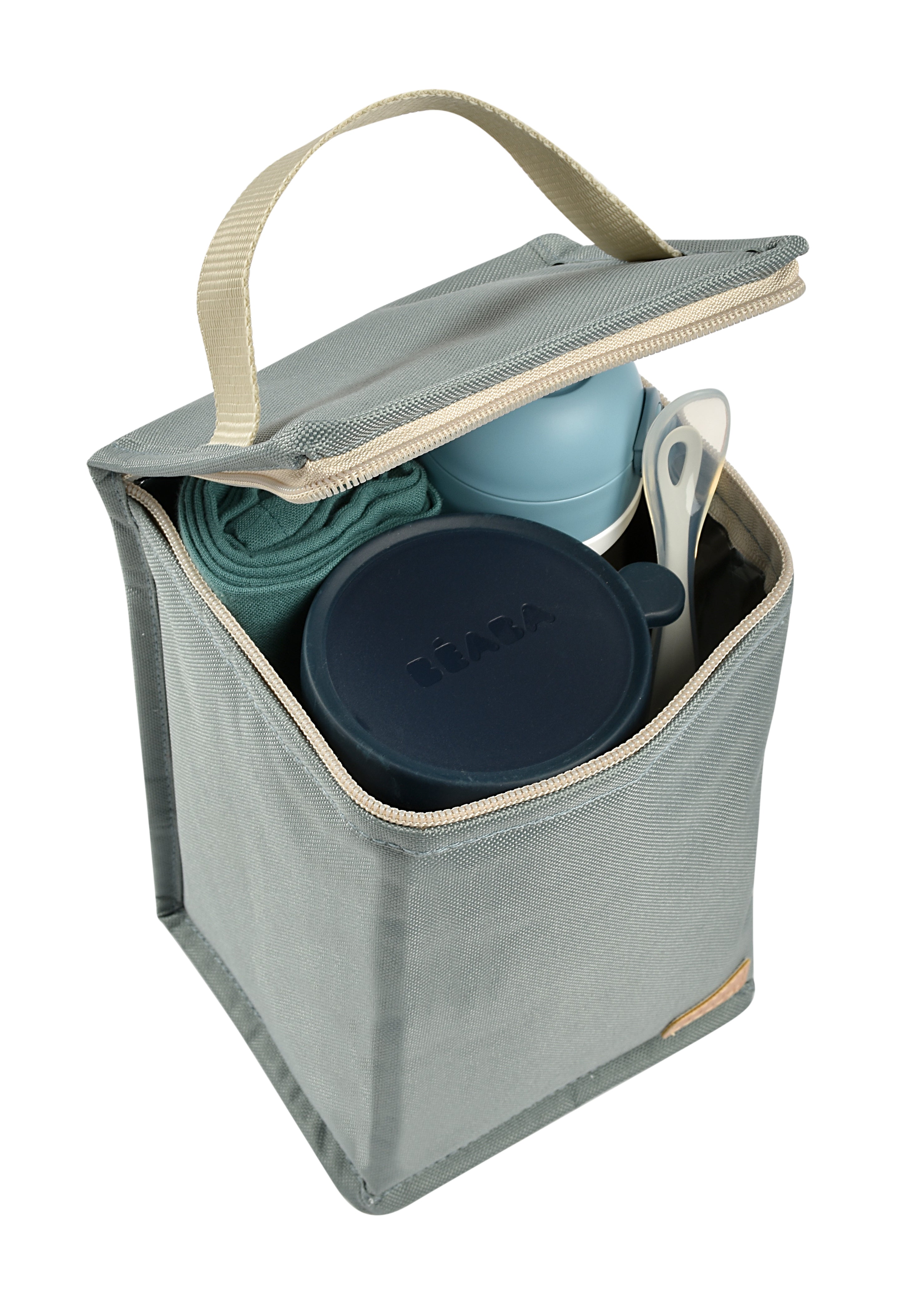 Beaba Isothermal Meal Pouch Frosty Green