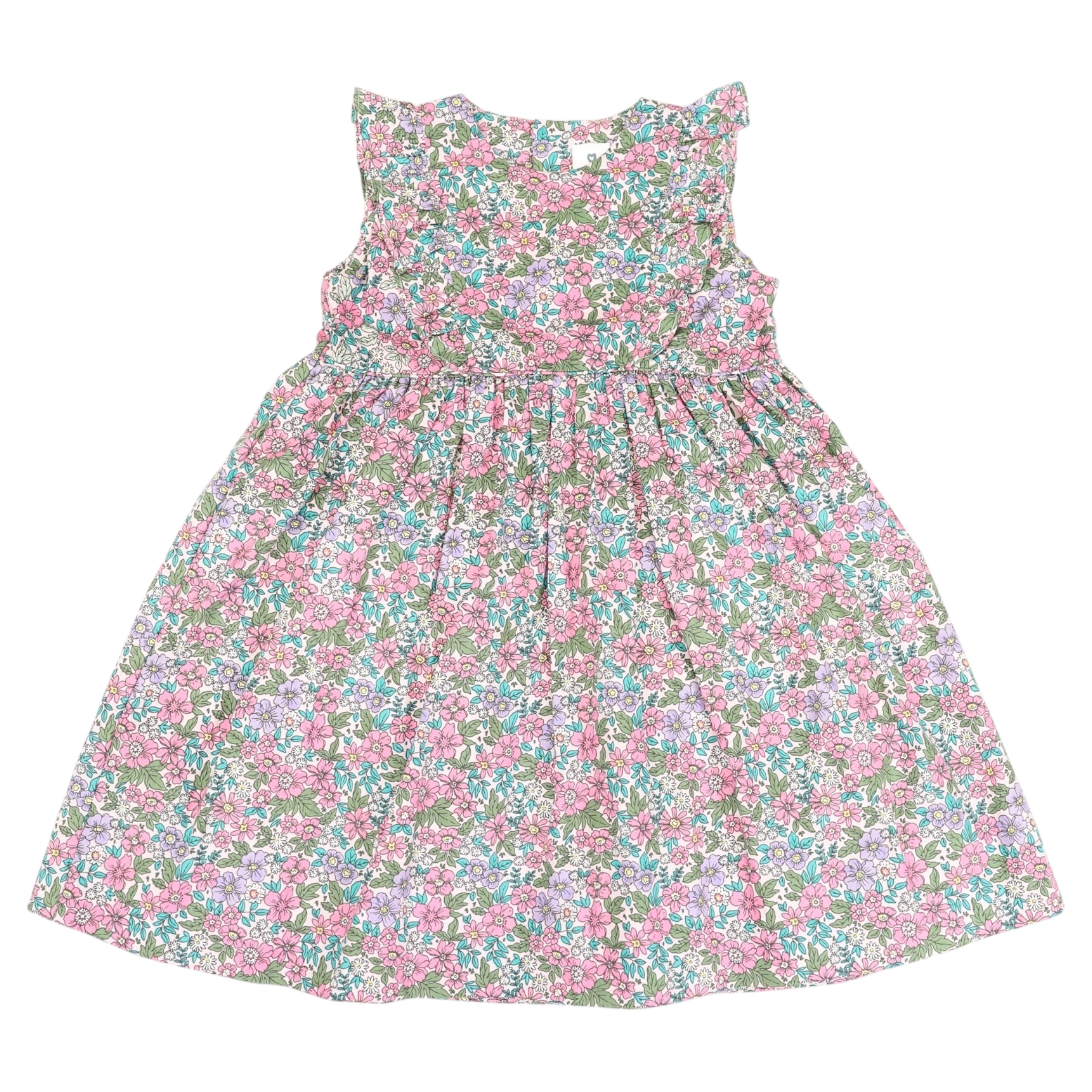 Korango Bold Floral Dress Pink Floral